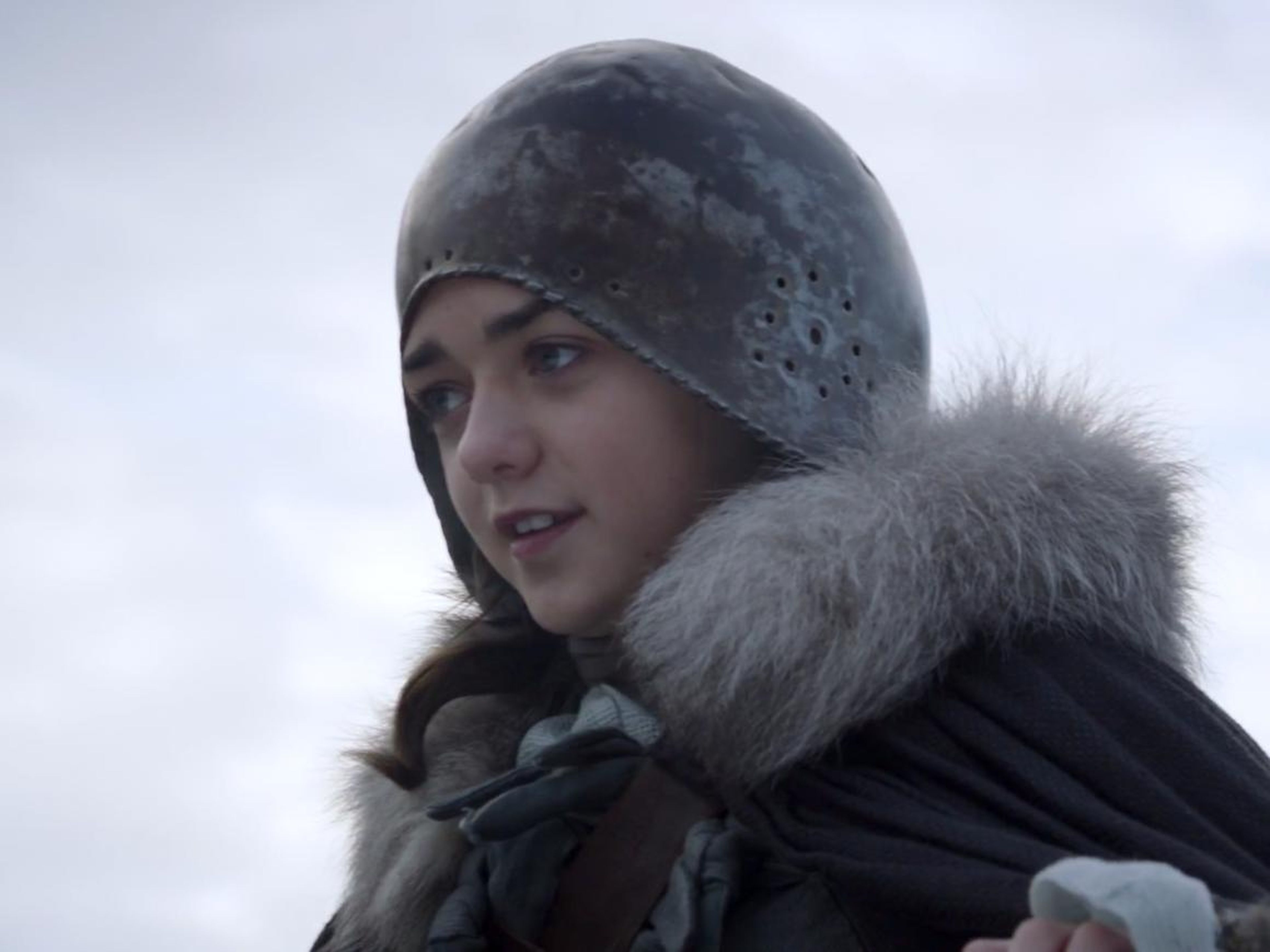 The first episode of "Game of Thrones," titled "Winter is Coming."
