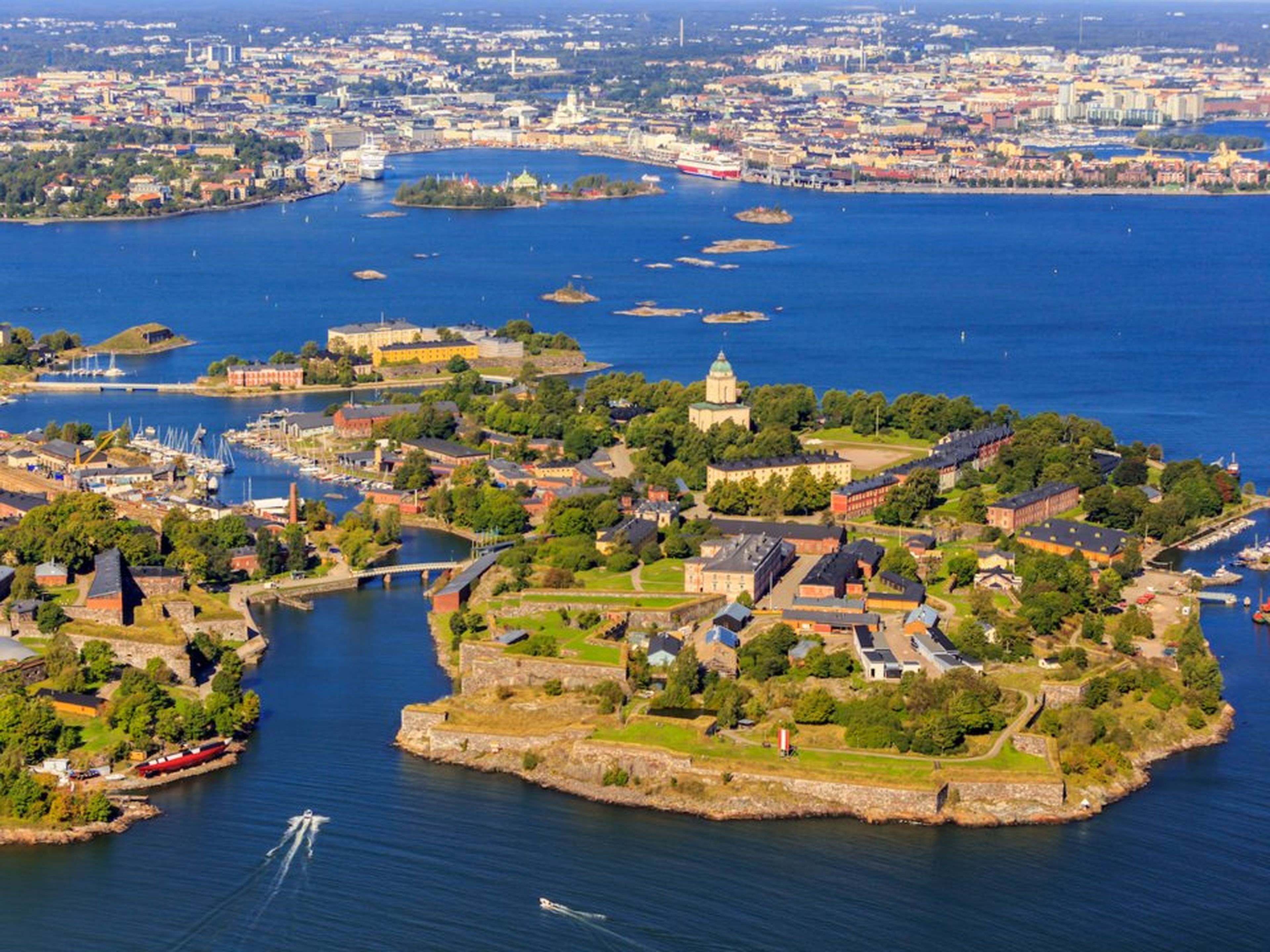 Suomenlinna es ahora Patrimonio Mundial de la UNESCO.