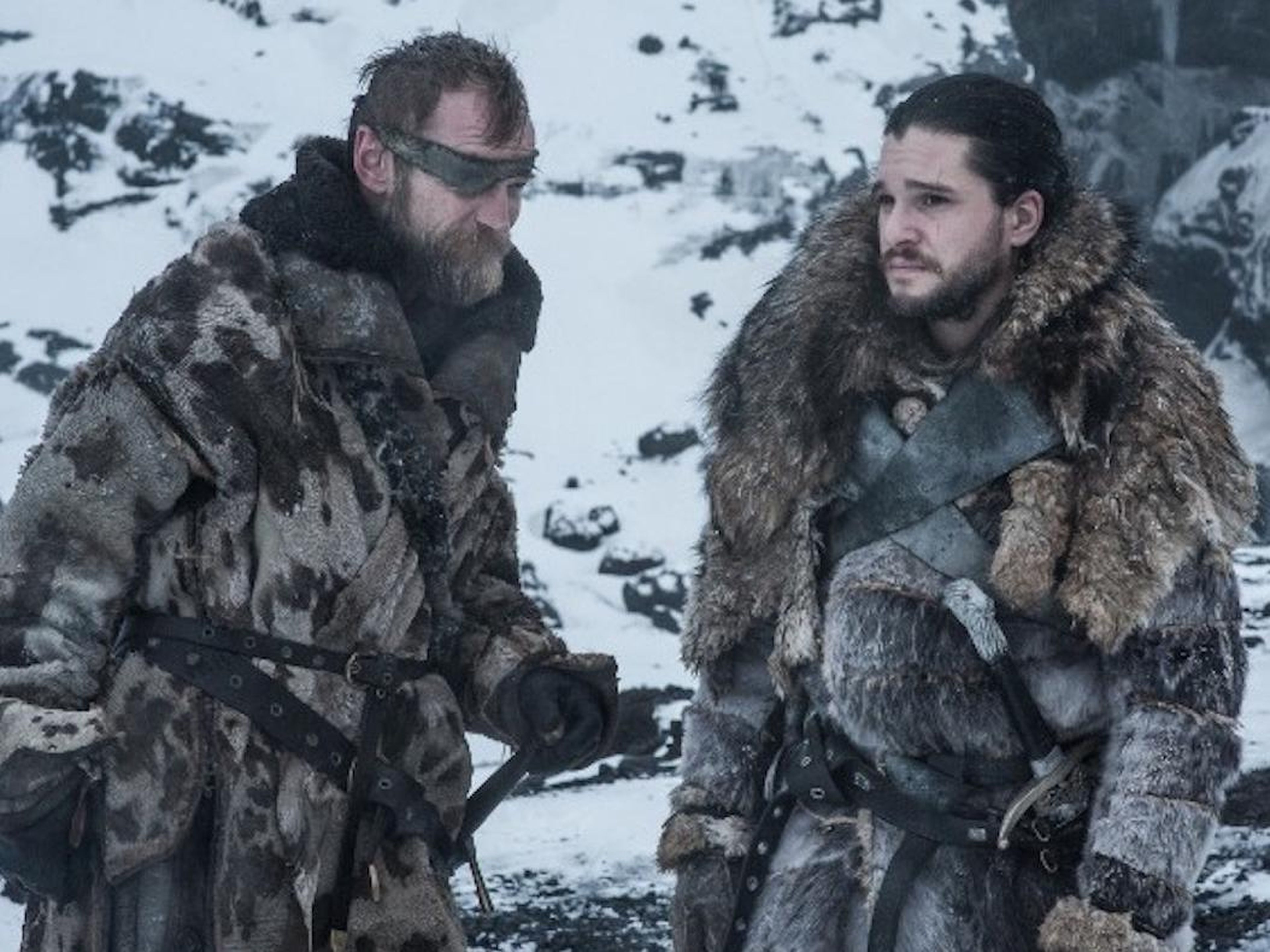 Beric and Jon were both resurrected by the Lord of Light's prayers.