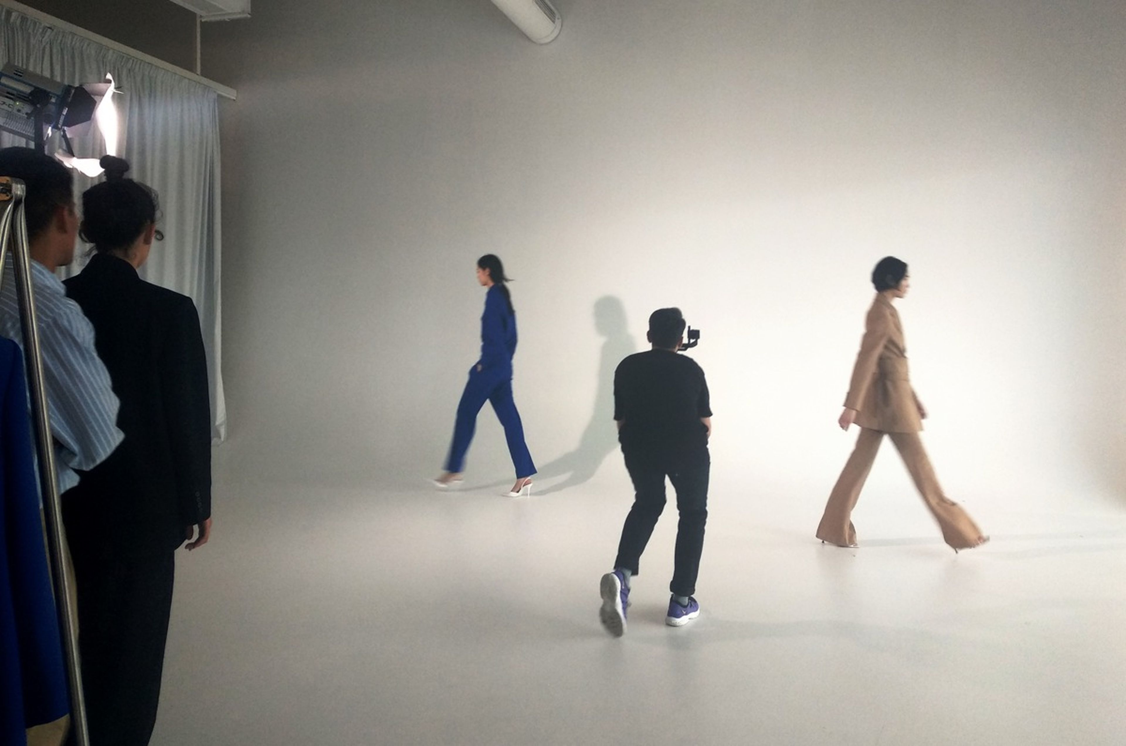Zara studios video dos modelos