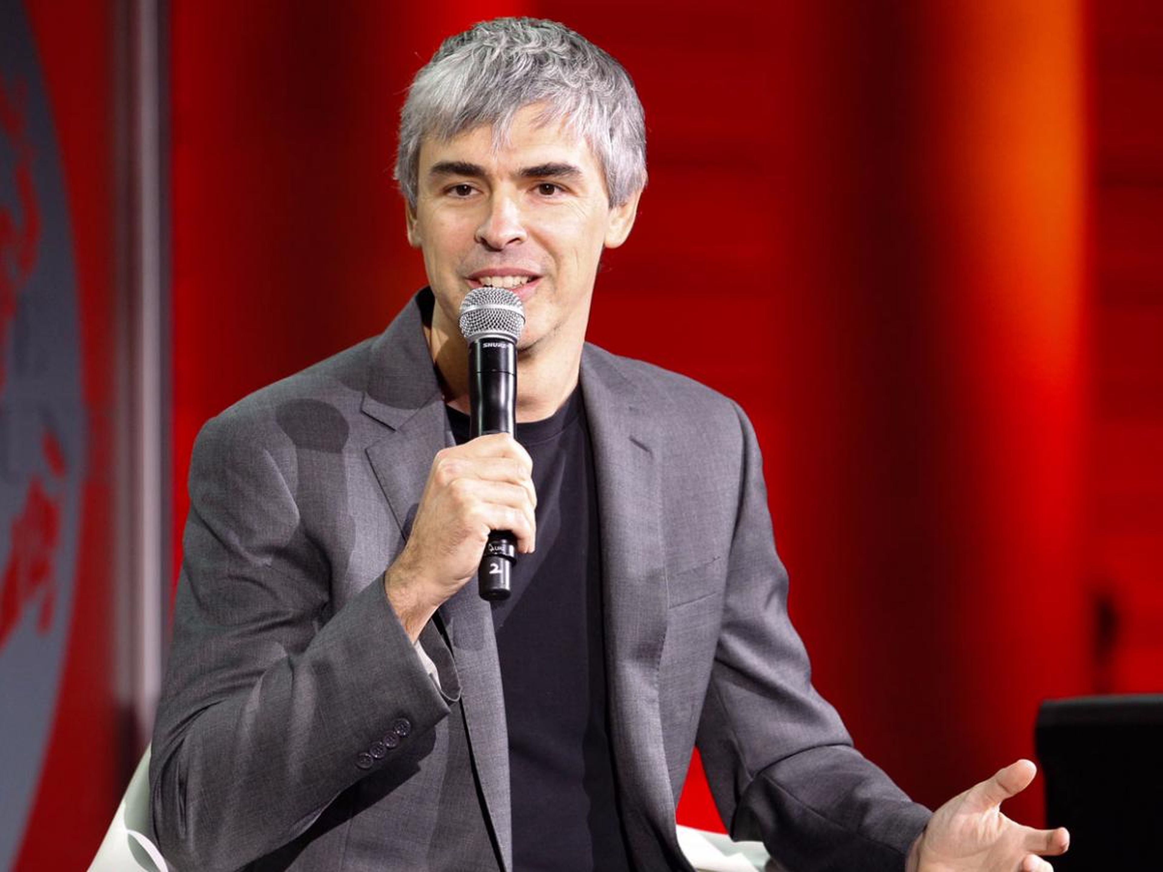 Larry Page, CEO de Alphabet y cofundador de Google