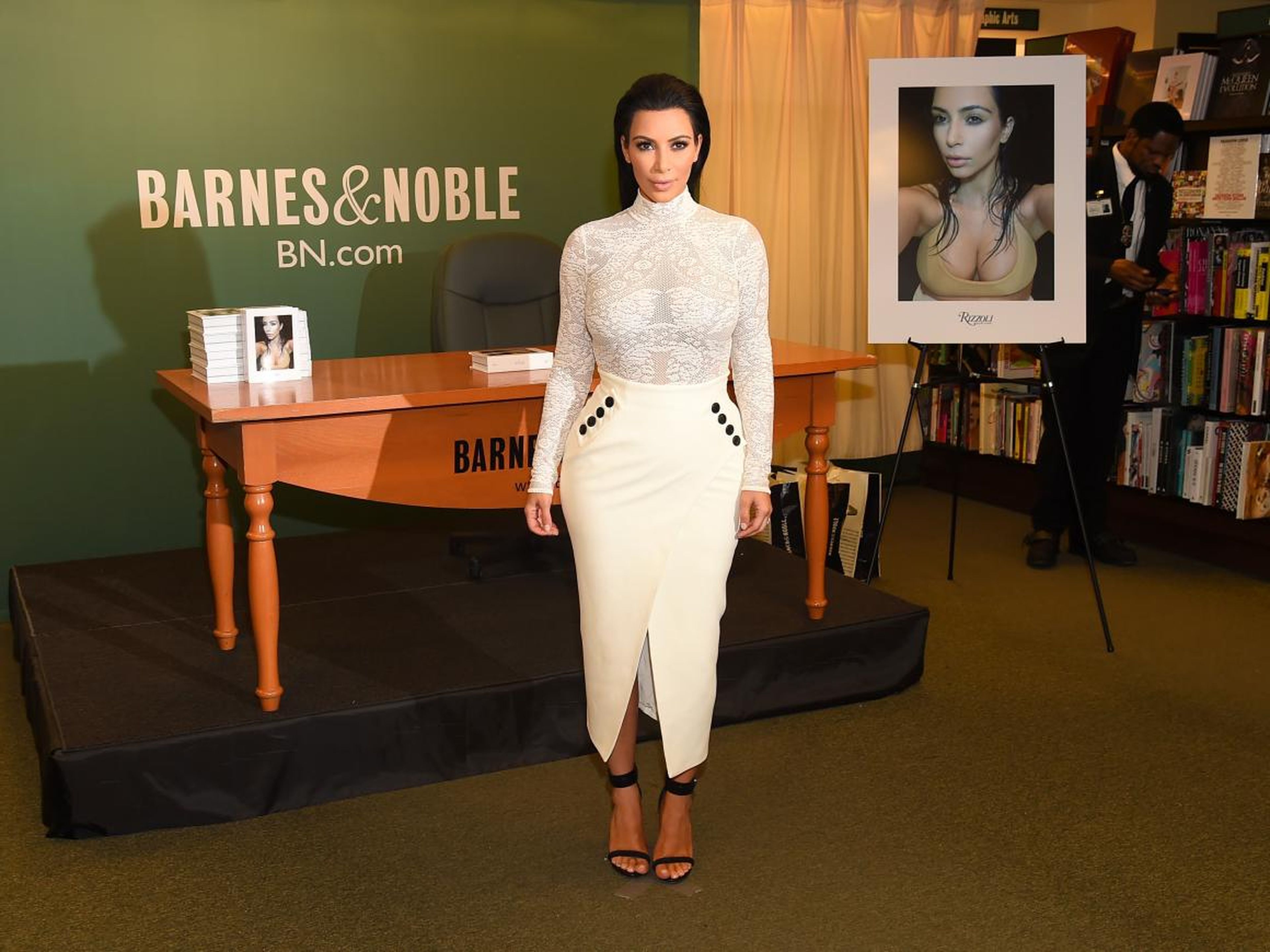 In 2015 Kim published "Selfish" — a small coffee table book filled with 448 pages of selfies she had taken between 2006 and 2014.
