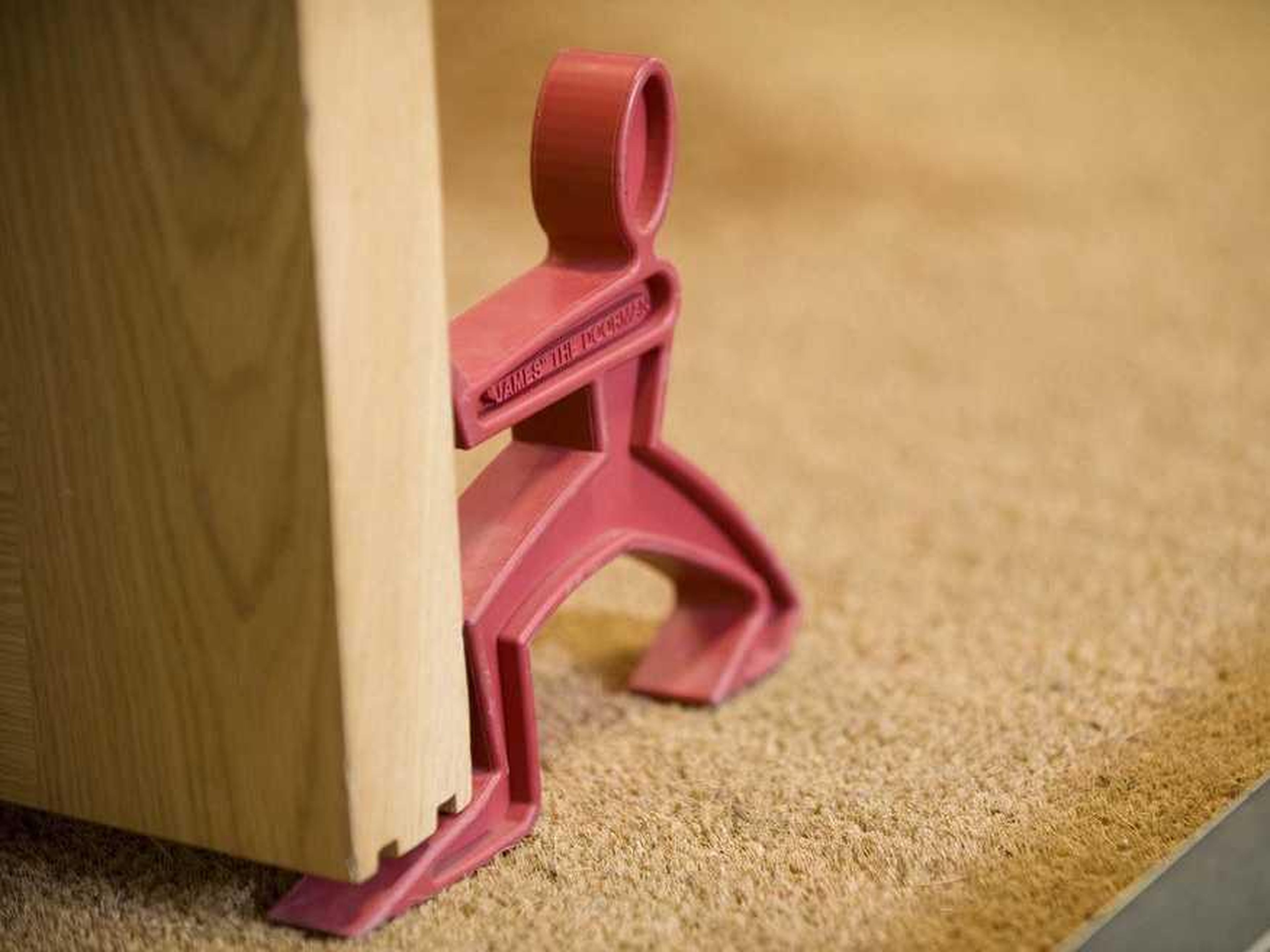 7. Carry a doorstop — and use it in any situation that makes you feel unsafe.
