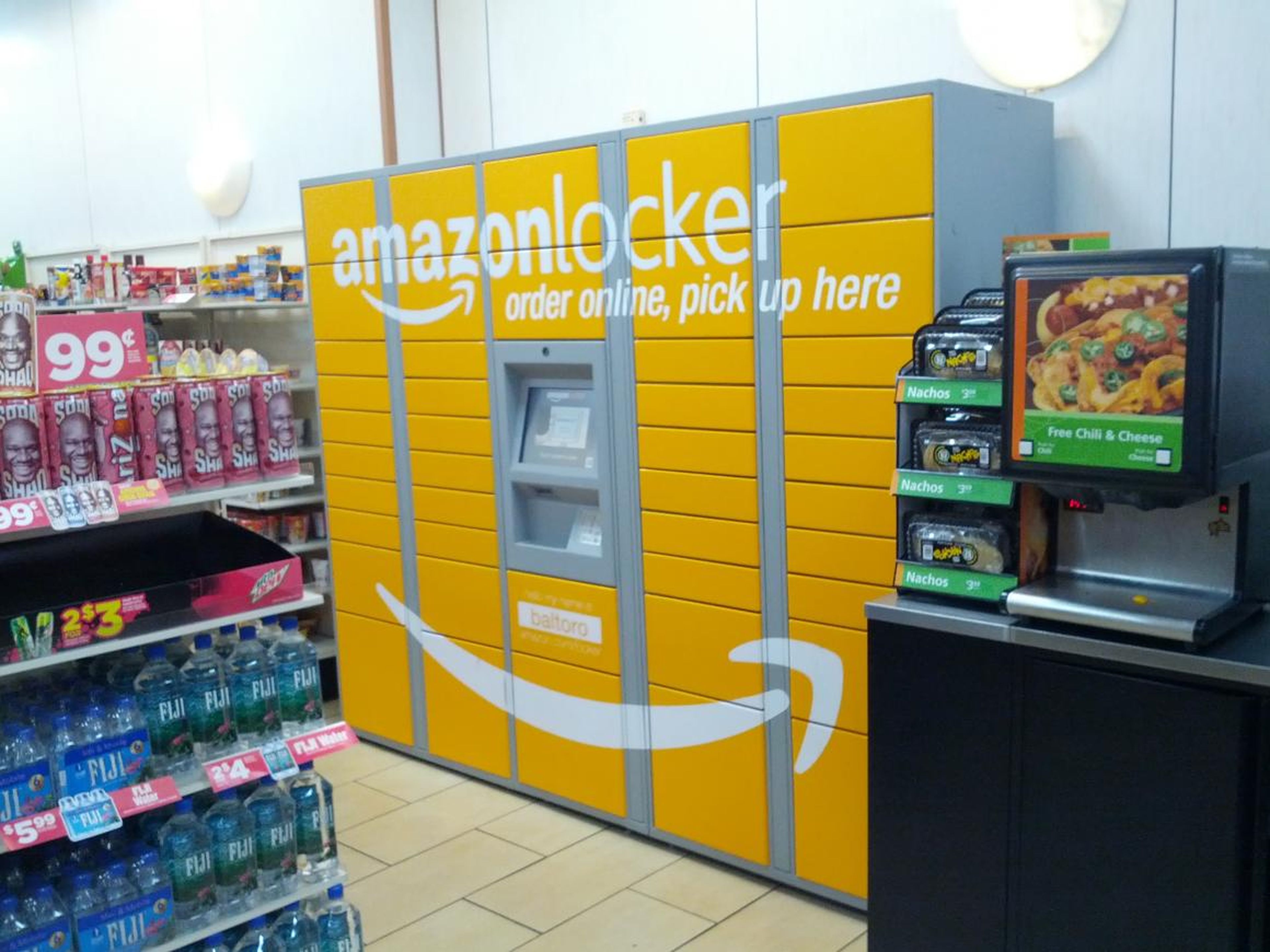Un Amazon Locker.