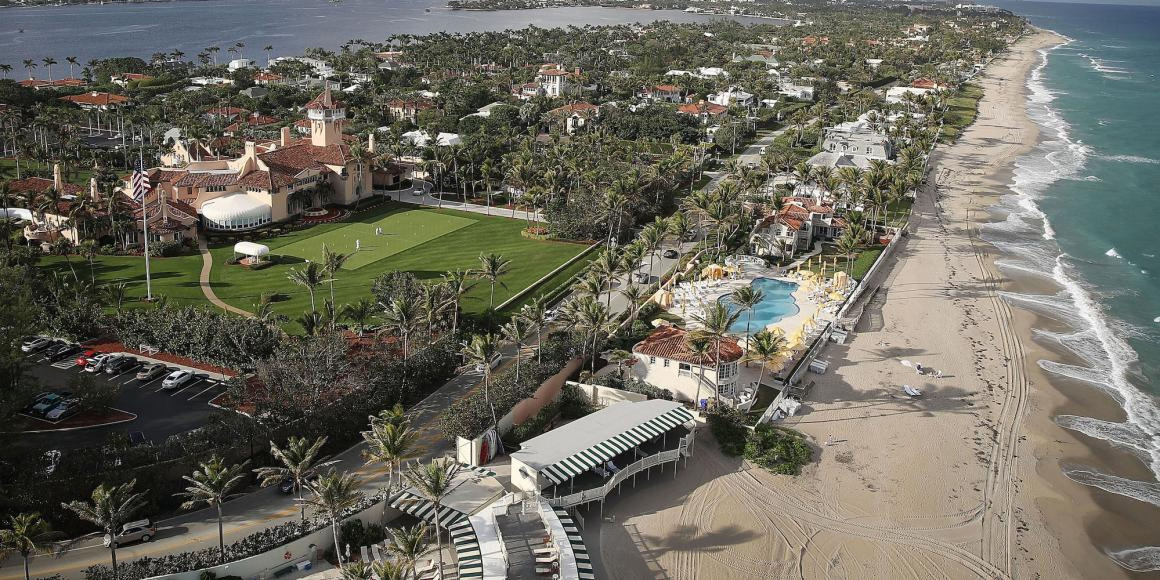 El resort de Trump, Mar-a-Lago.