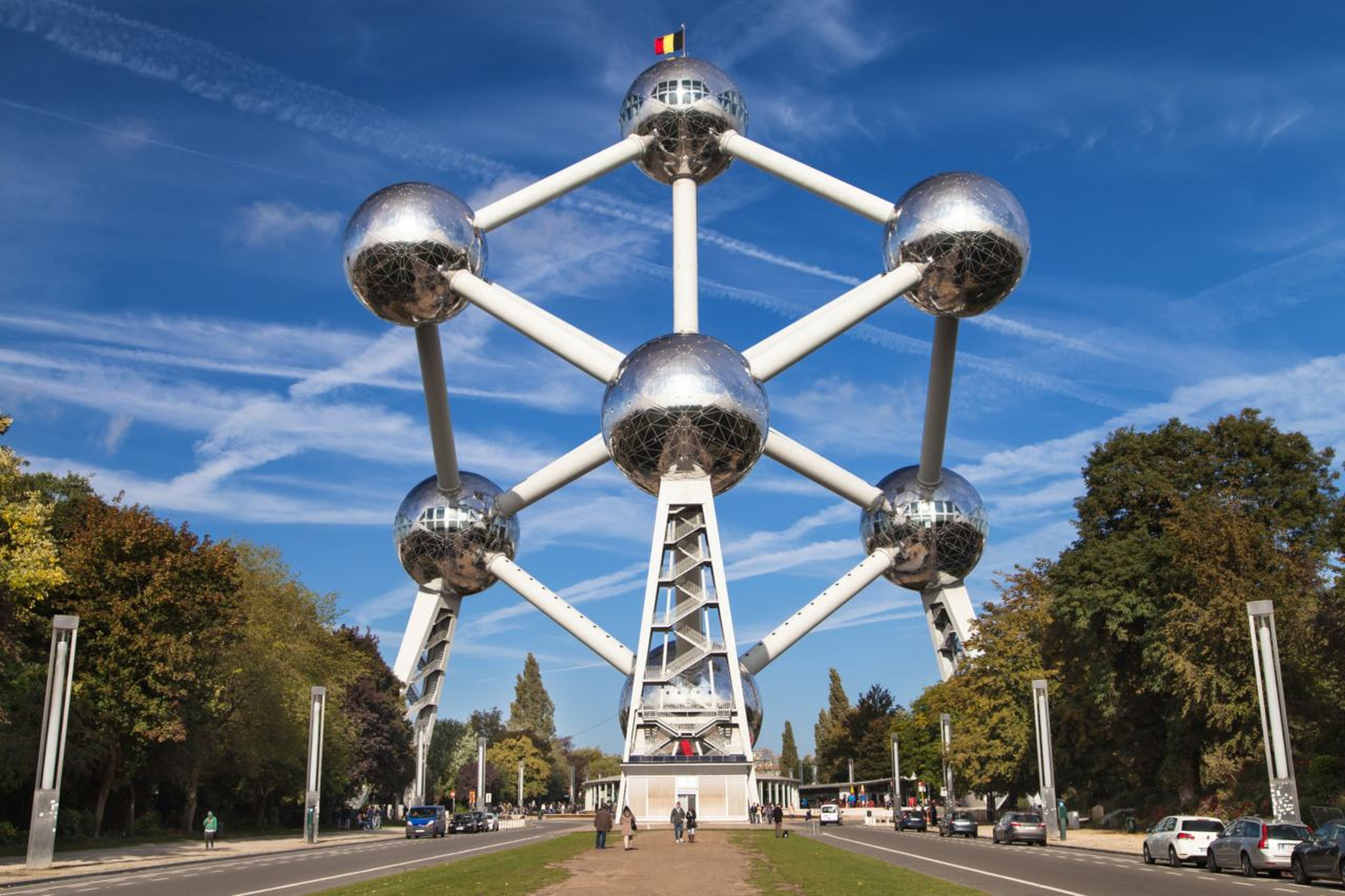 El Atomium, en Bruselas (Bélgica)
