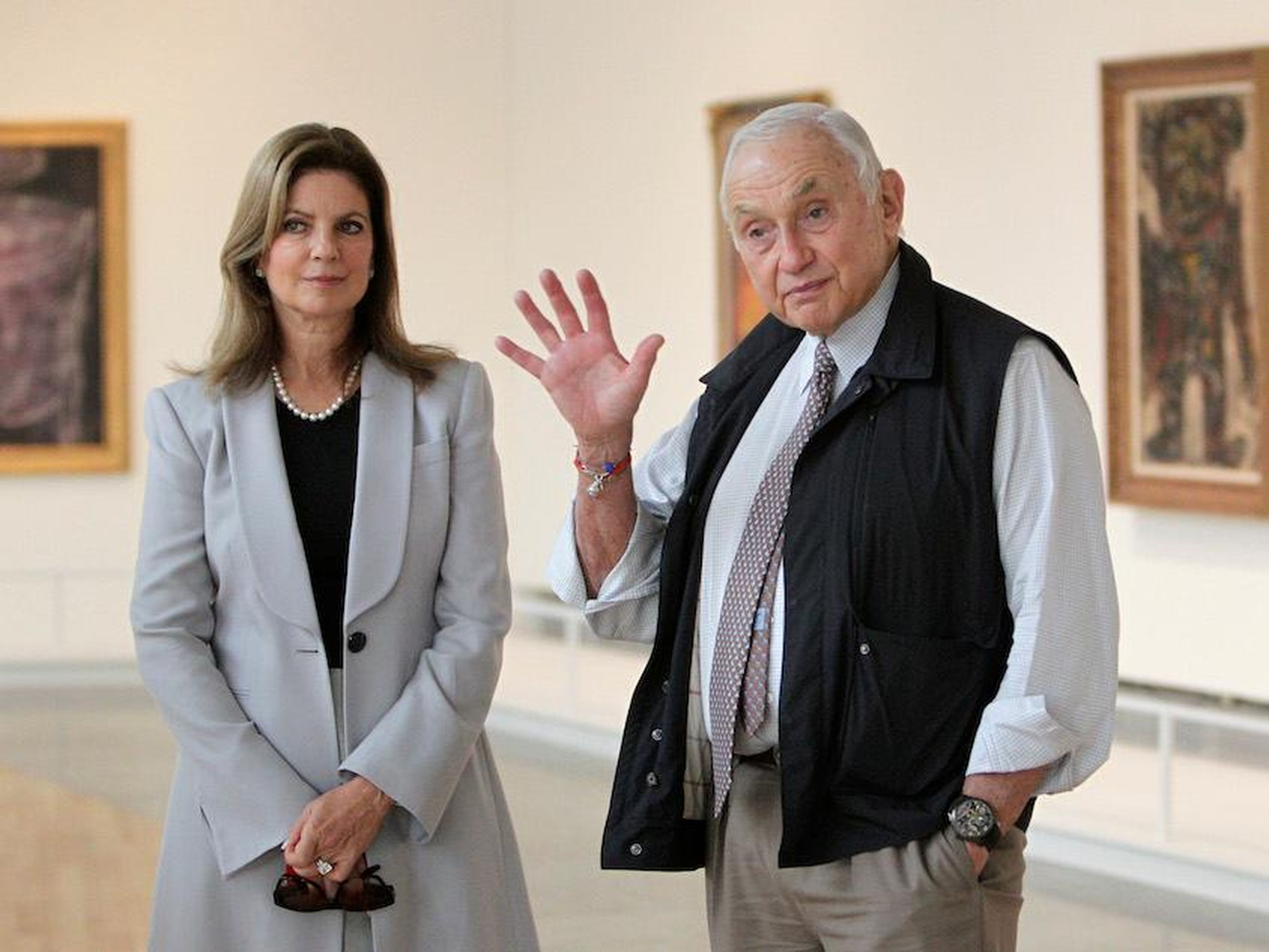 Wexner and his wife Abigail both sit on the board of directors.