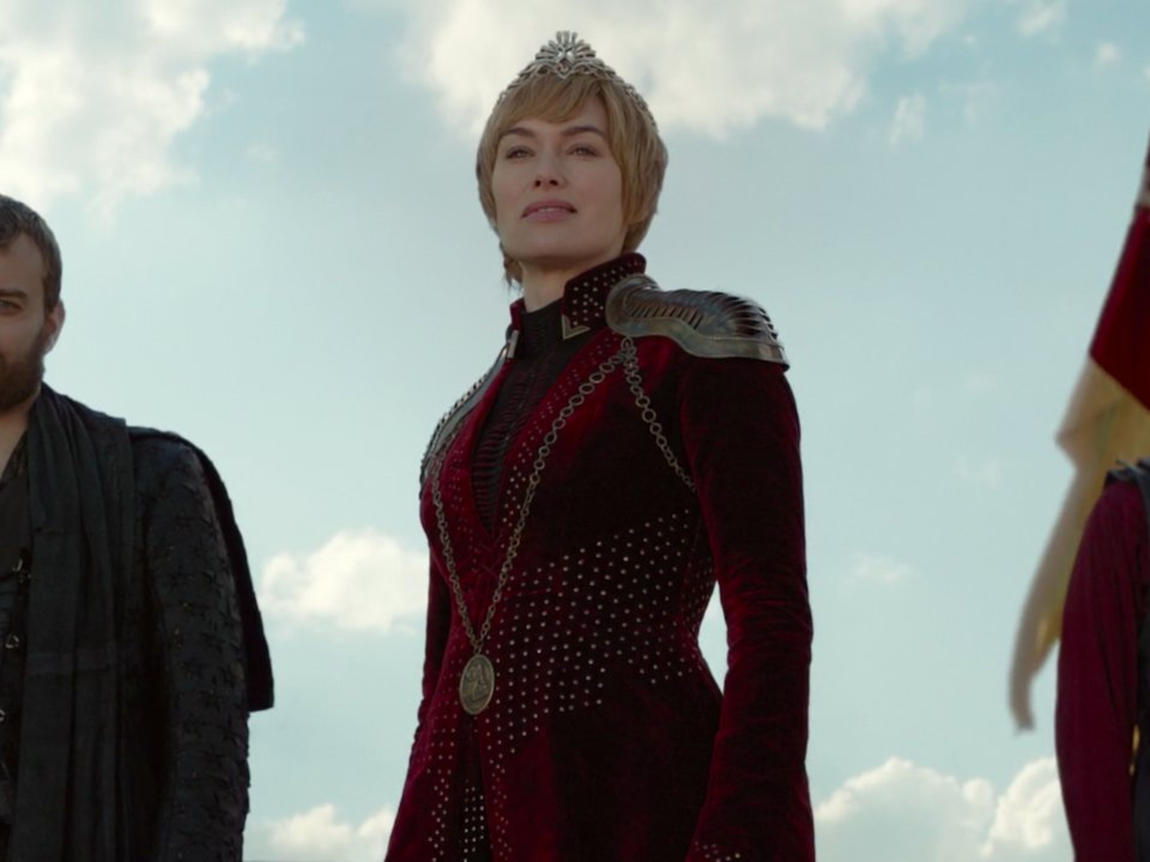 Cercei Lannister en el 8x04 de Juego de Tronos
