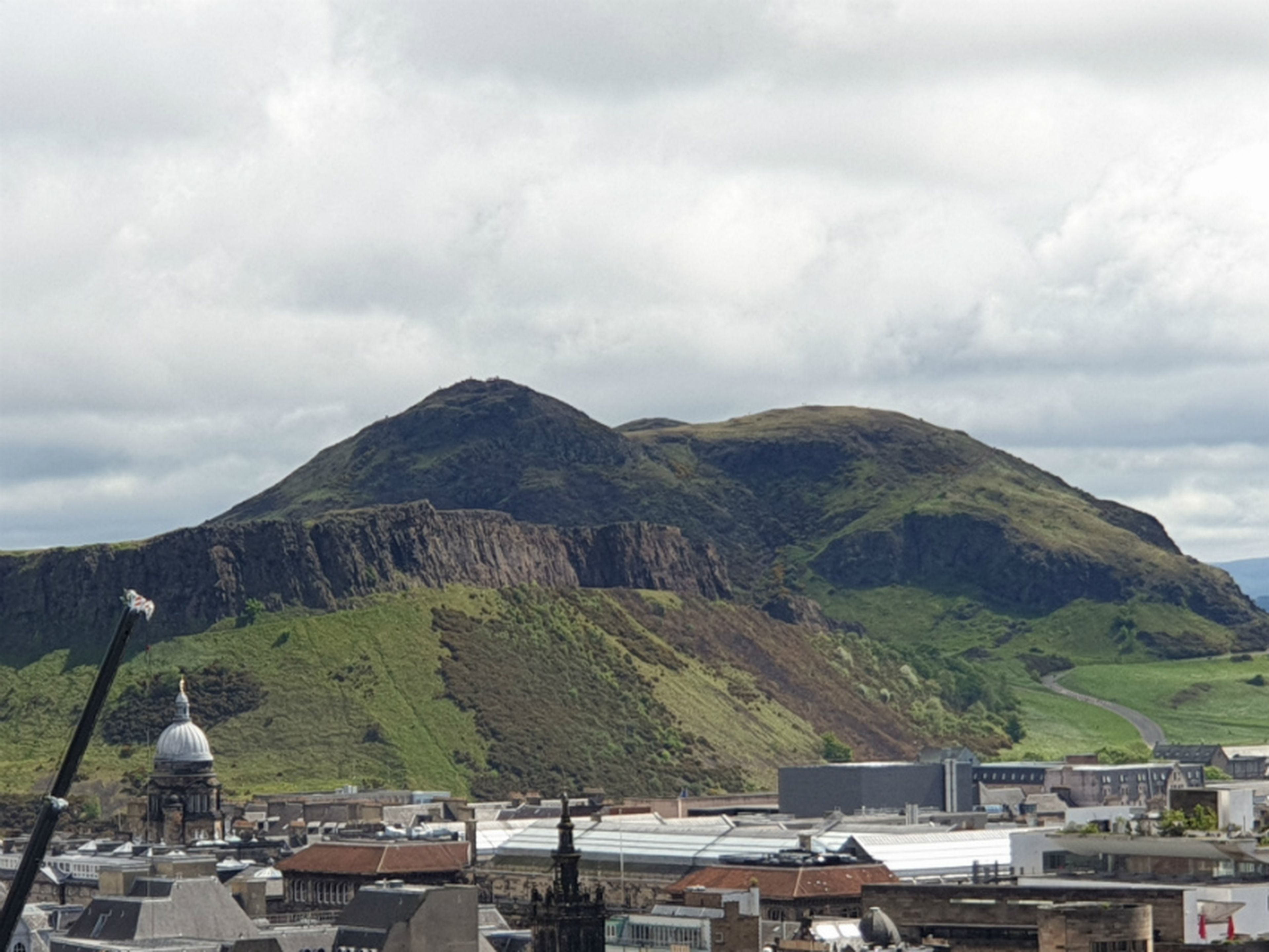 Las colinas de Arthur's seat en Edimburgo.