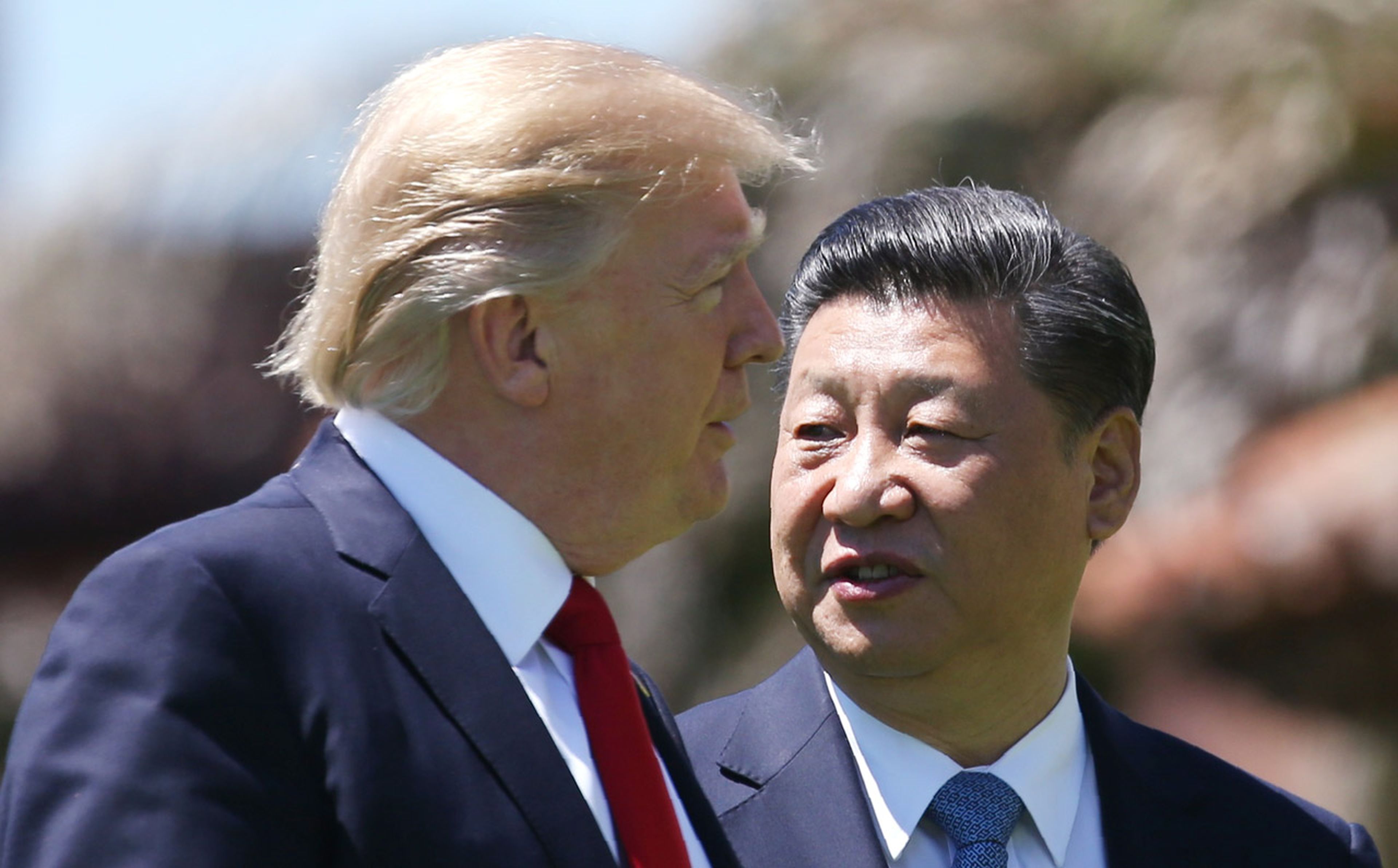 Donald Trump, presidente de Estados Unidos, y Xi Jinping, presidente de China.
