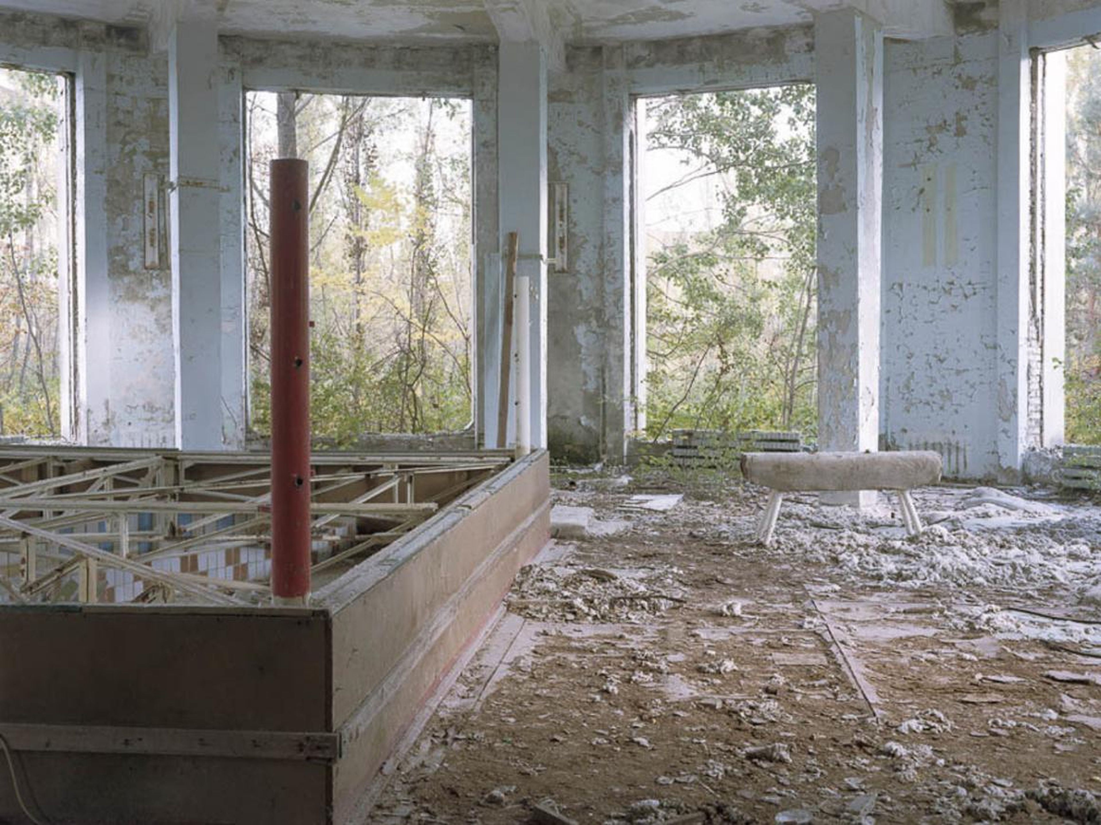 Cuadriátero, Palacio de la Cultura Pripyat, 2012.