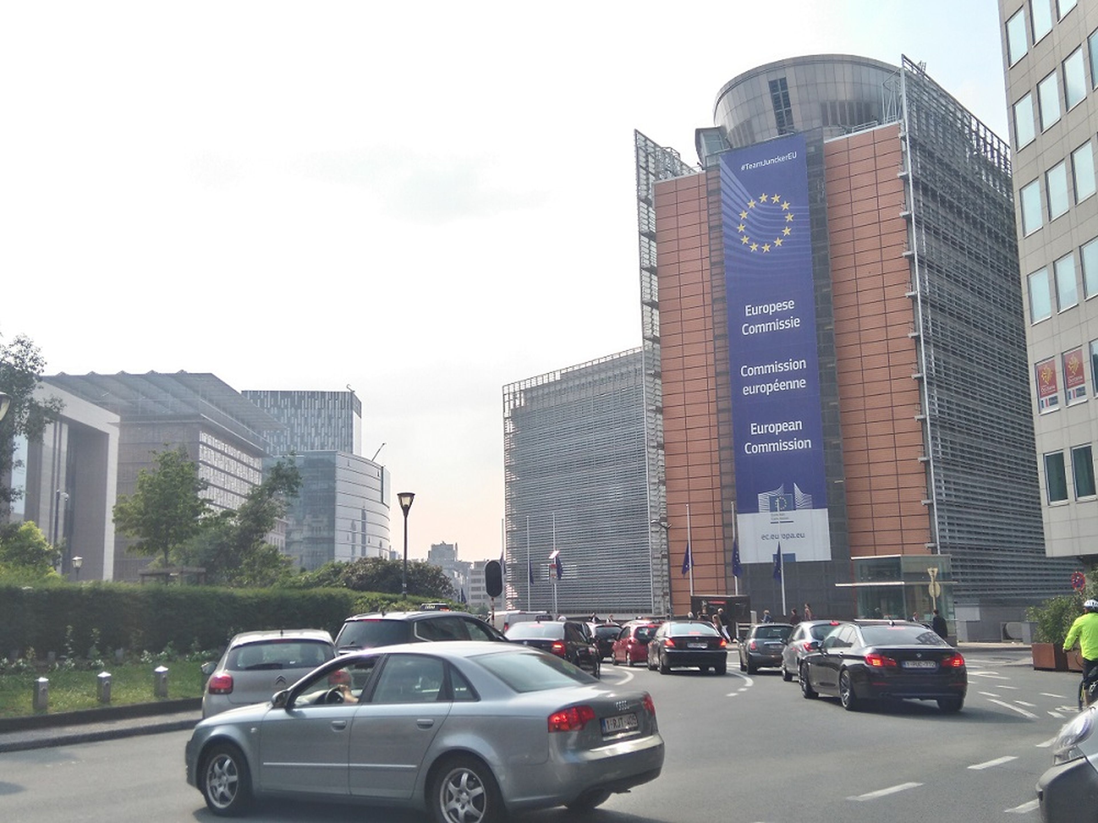 Edificio de la Comisión Europea, en Bruselas
