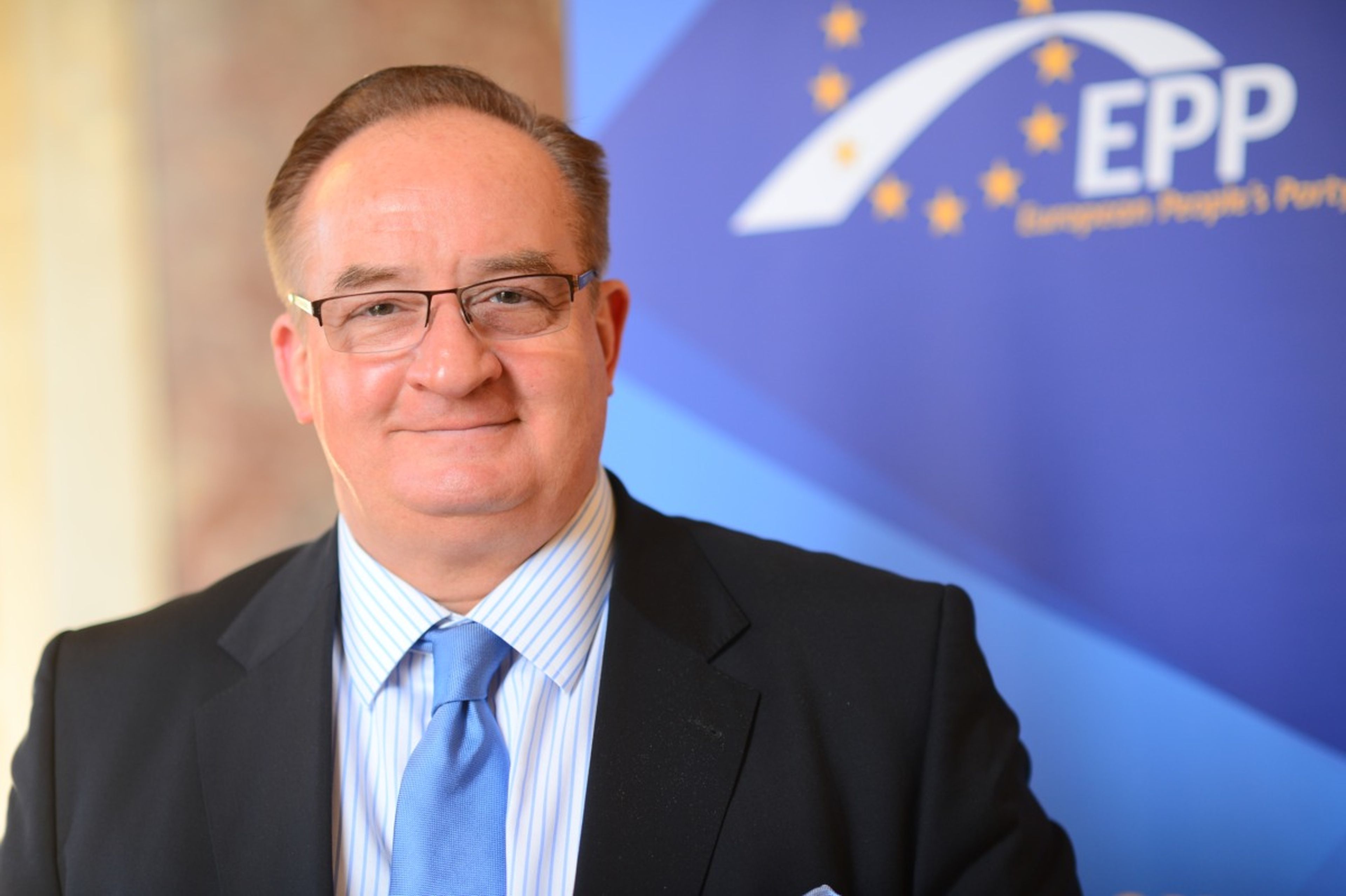 El eurodiputado polaco Jacek Saryusz-Wolski, del partido Ley y Justicia