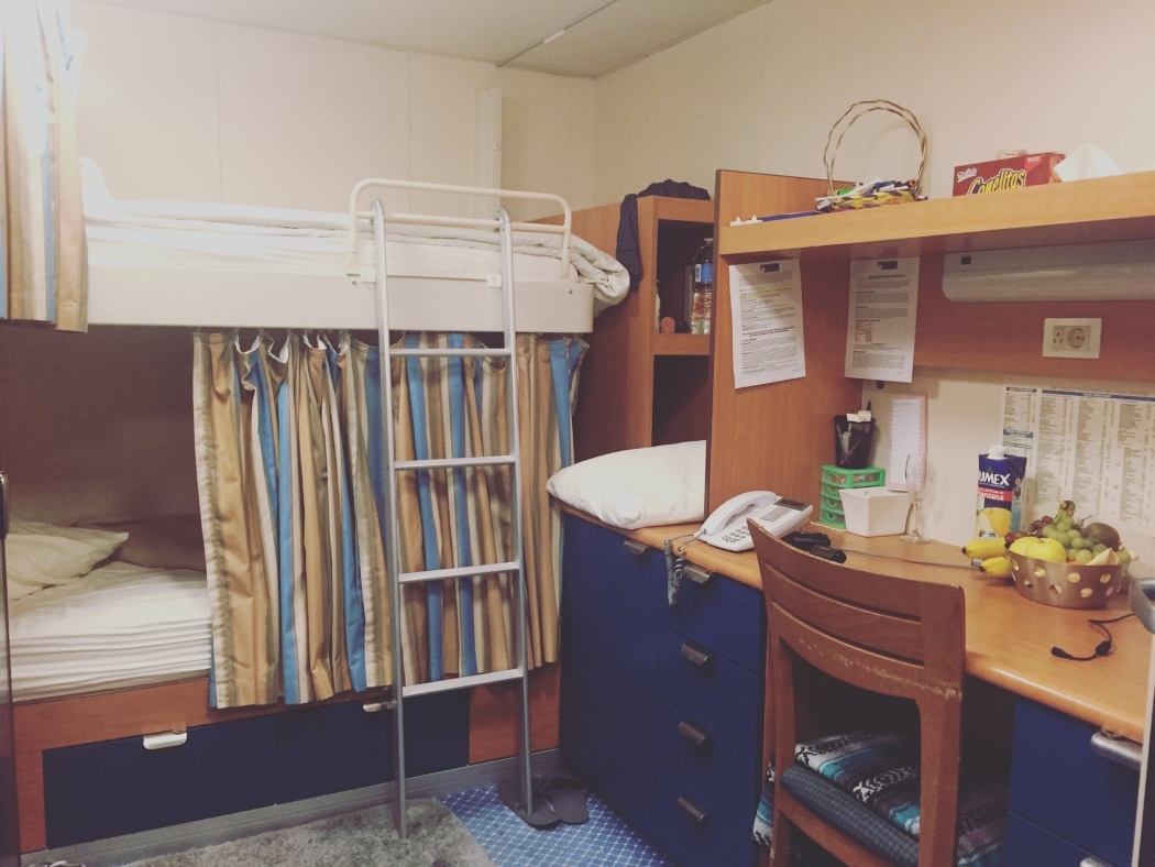 cruise ship crew cabins