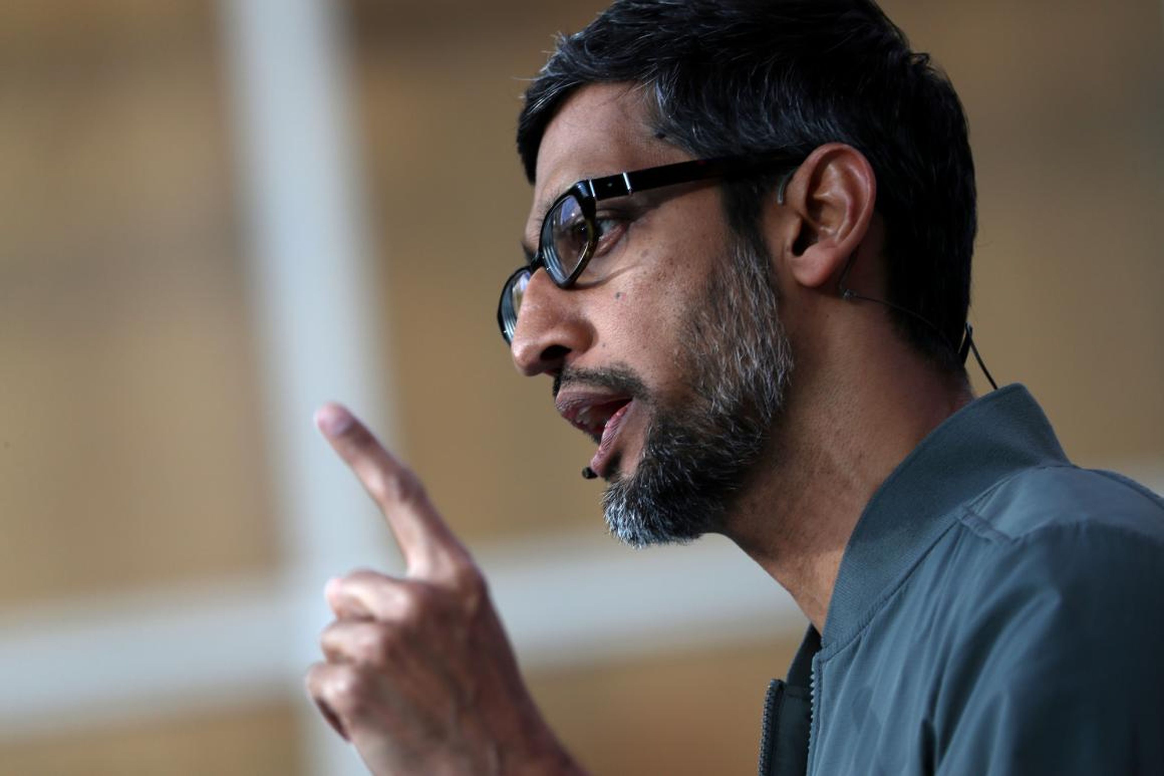 Sundar Pichai, actual CEO de Google.