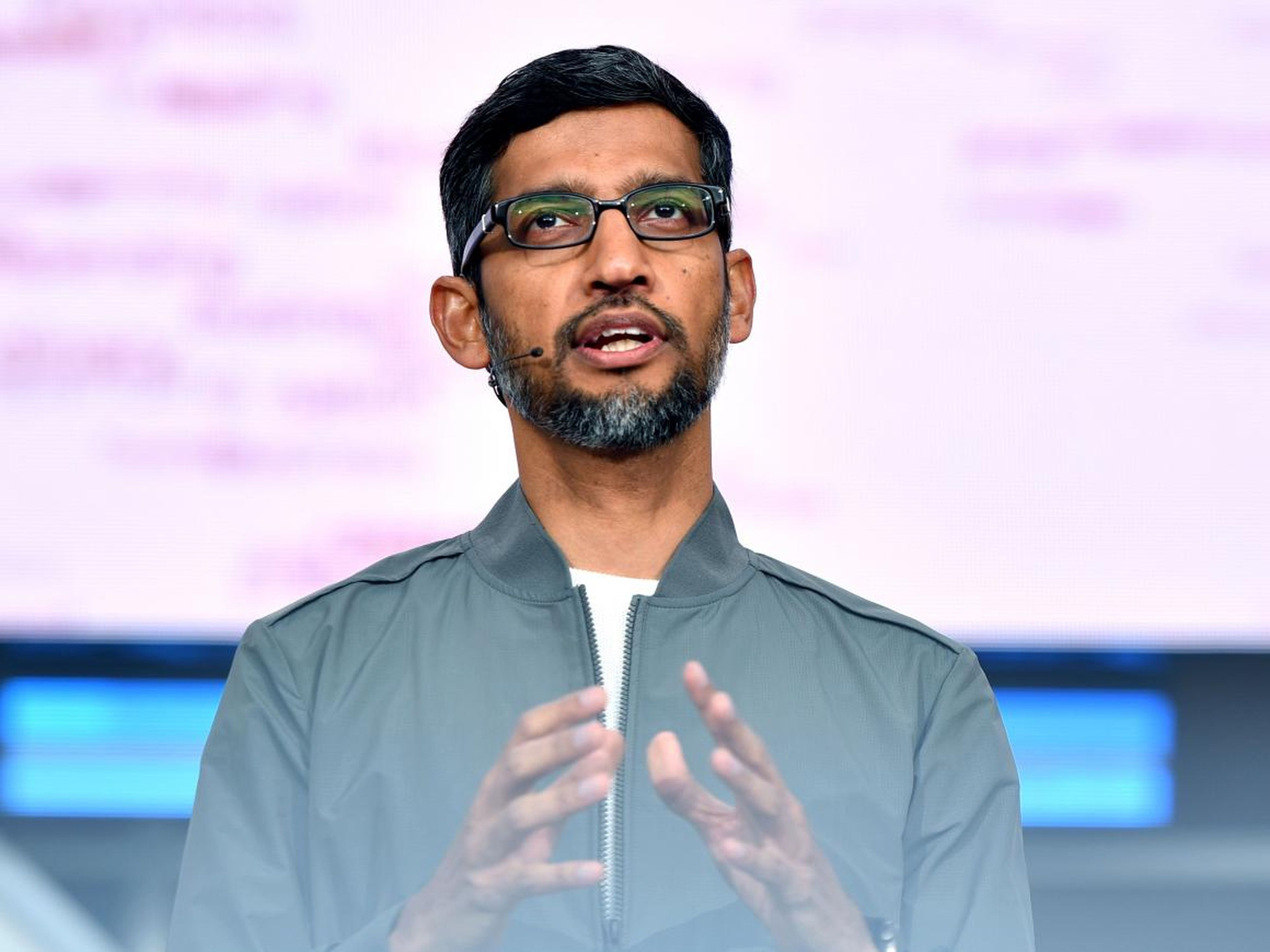 Google CEO Sundar Pichai.