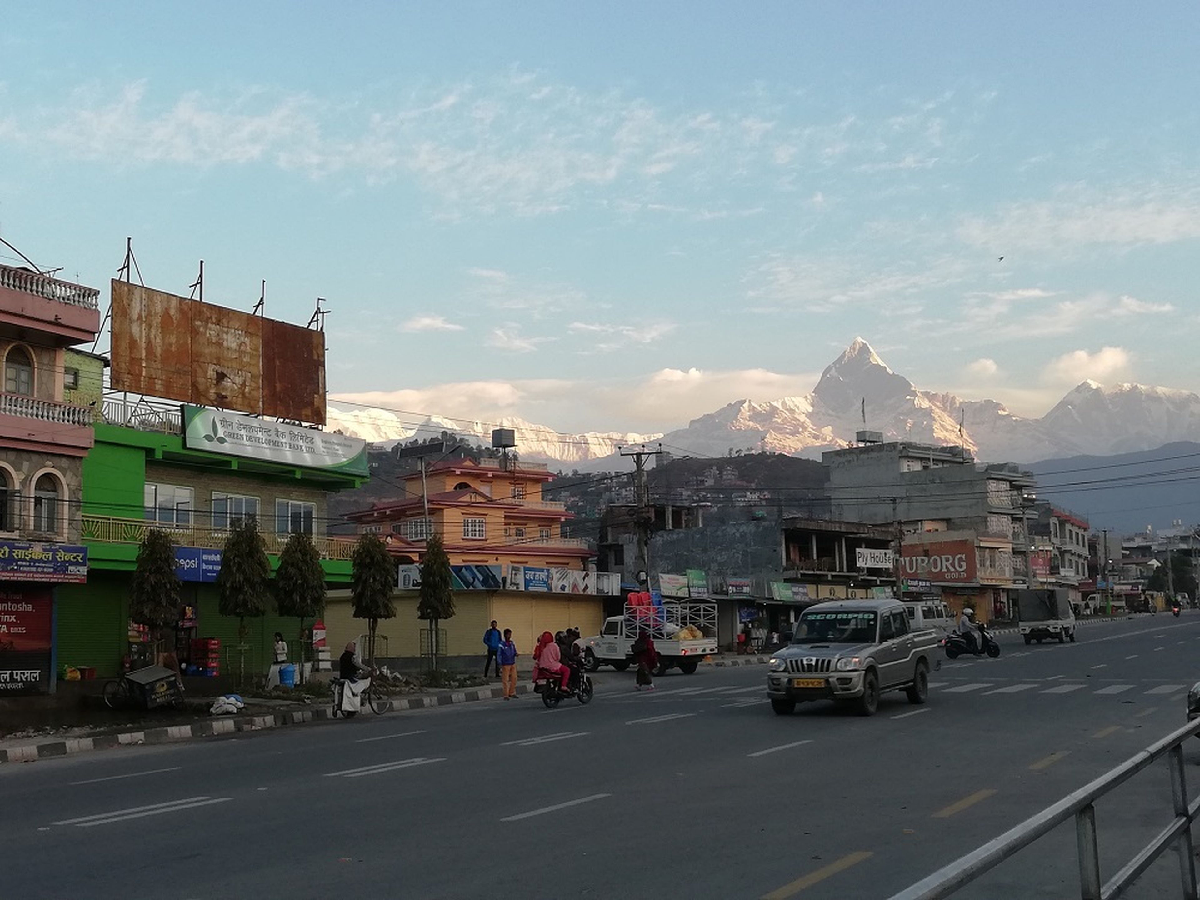 himalayas desde Pokhara