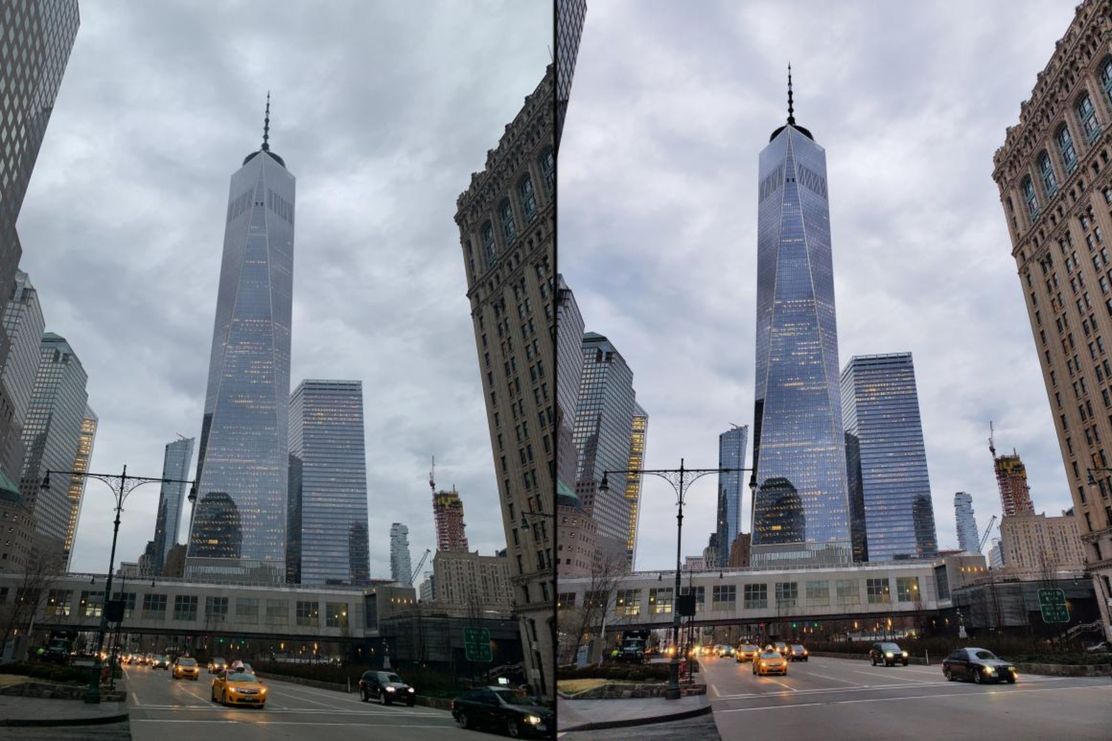 iPhone Xs Max (left), Galaxy S10+ (right): The Galaxy S10+ shot is clearer, more vibrant, and is oriented straight.