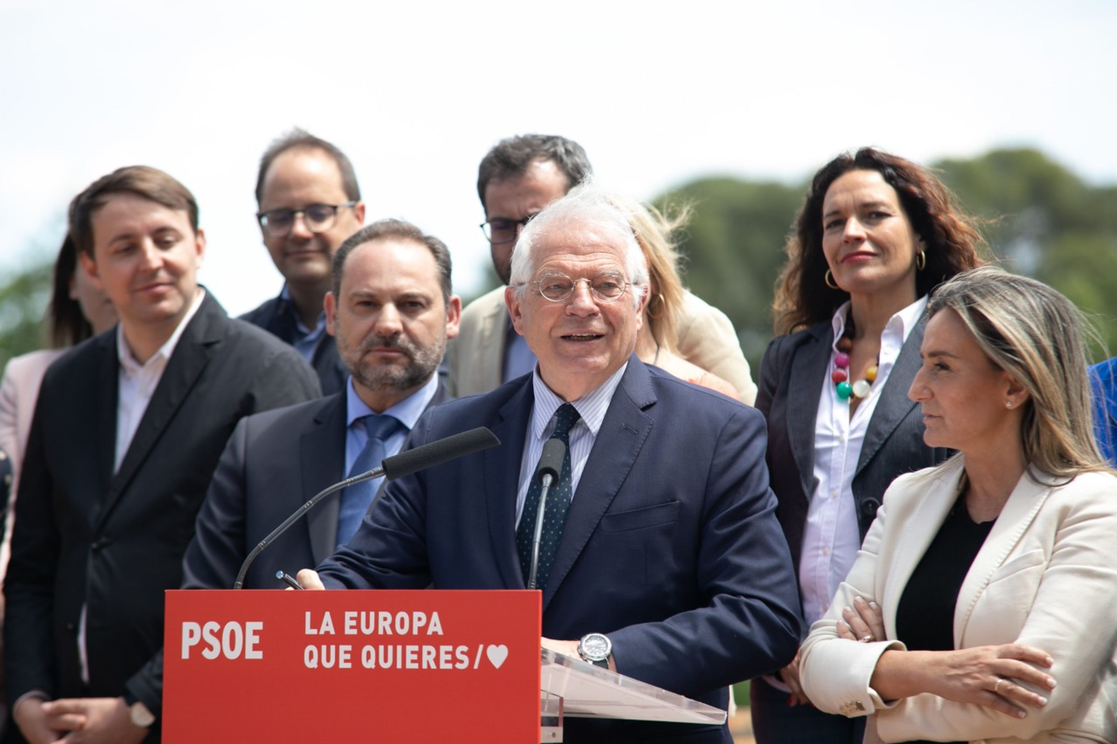 Josep Borrell, cabeza de lista del PSOE para las Elecciones Europeas