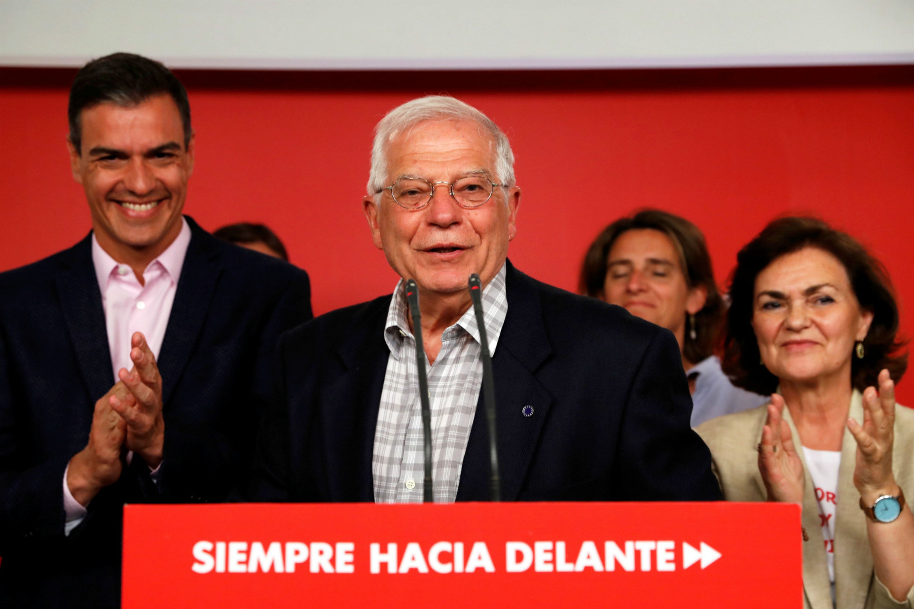 Josep Borrell gana las elecciones europeas.