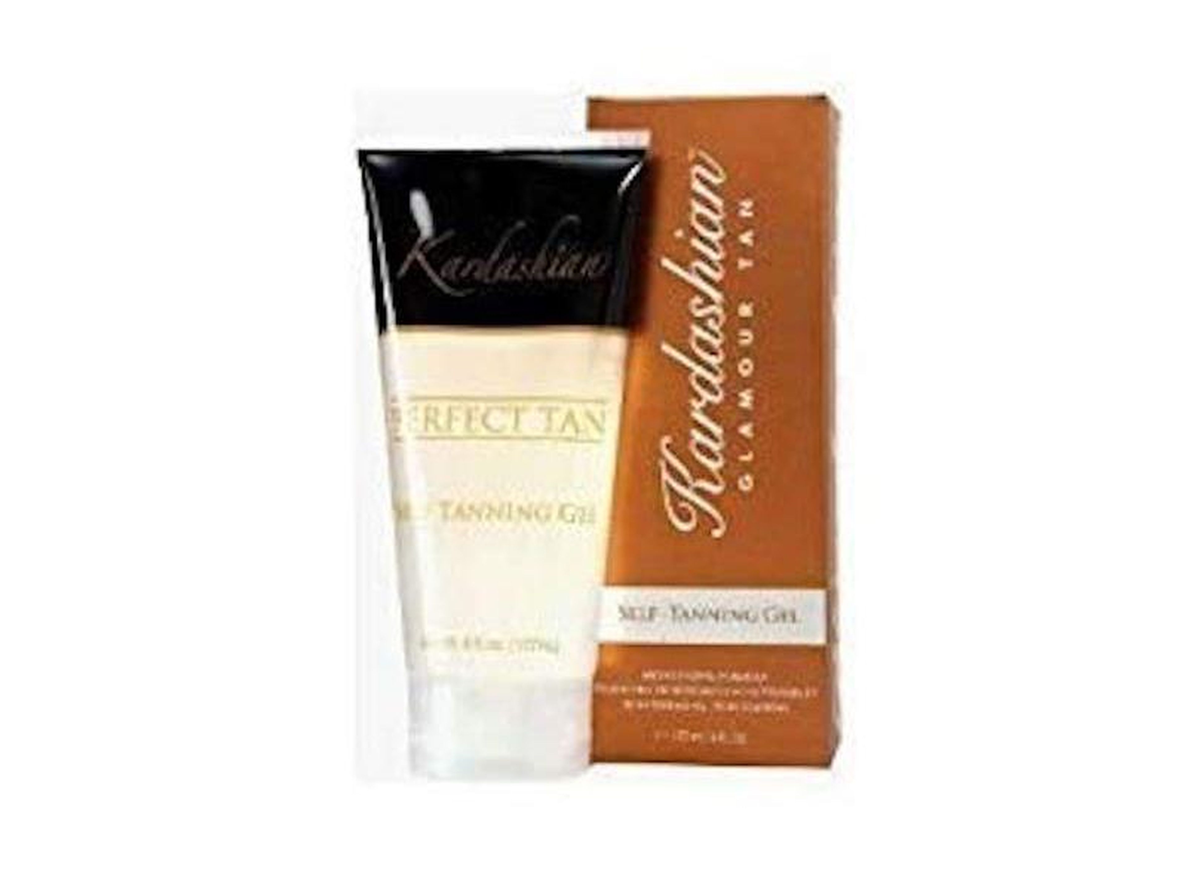 Kardashian Glamour Tan was released onto the beauty market in April 2010. It's a self-tanning gel created by the three sisters and was — at the time — exclusive to Sephora and cost $34. In 2019, there was a tube going for $79 on