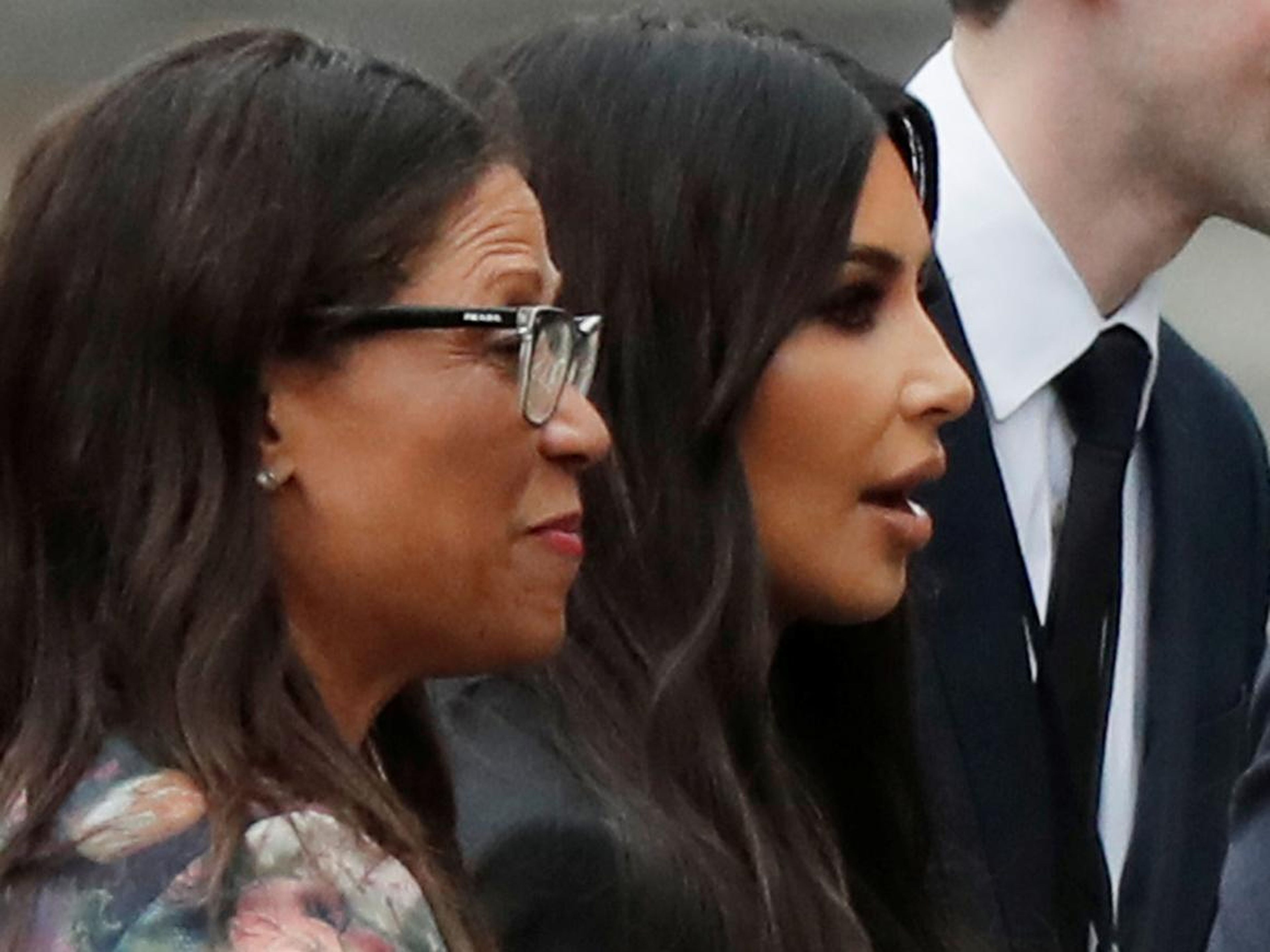 Kim Kardashian West leaves the West Wing after meetings at the White House in 2018.