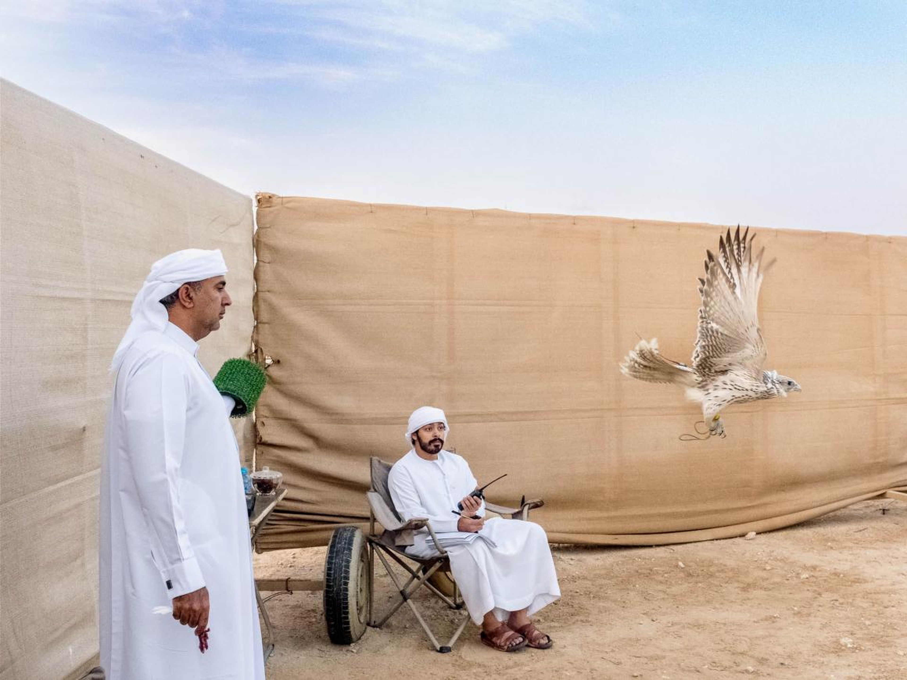 The last leg of my trip started in the United Arab Emirates. After spending close to two weeks in Dubai, I took a day trip to Abu Dhabi to wake up at dawn and watch falconers train their falcons. Falconry has a central role in