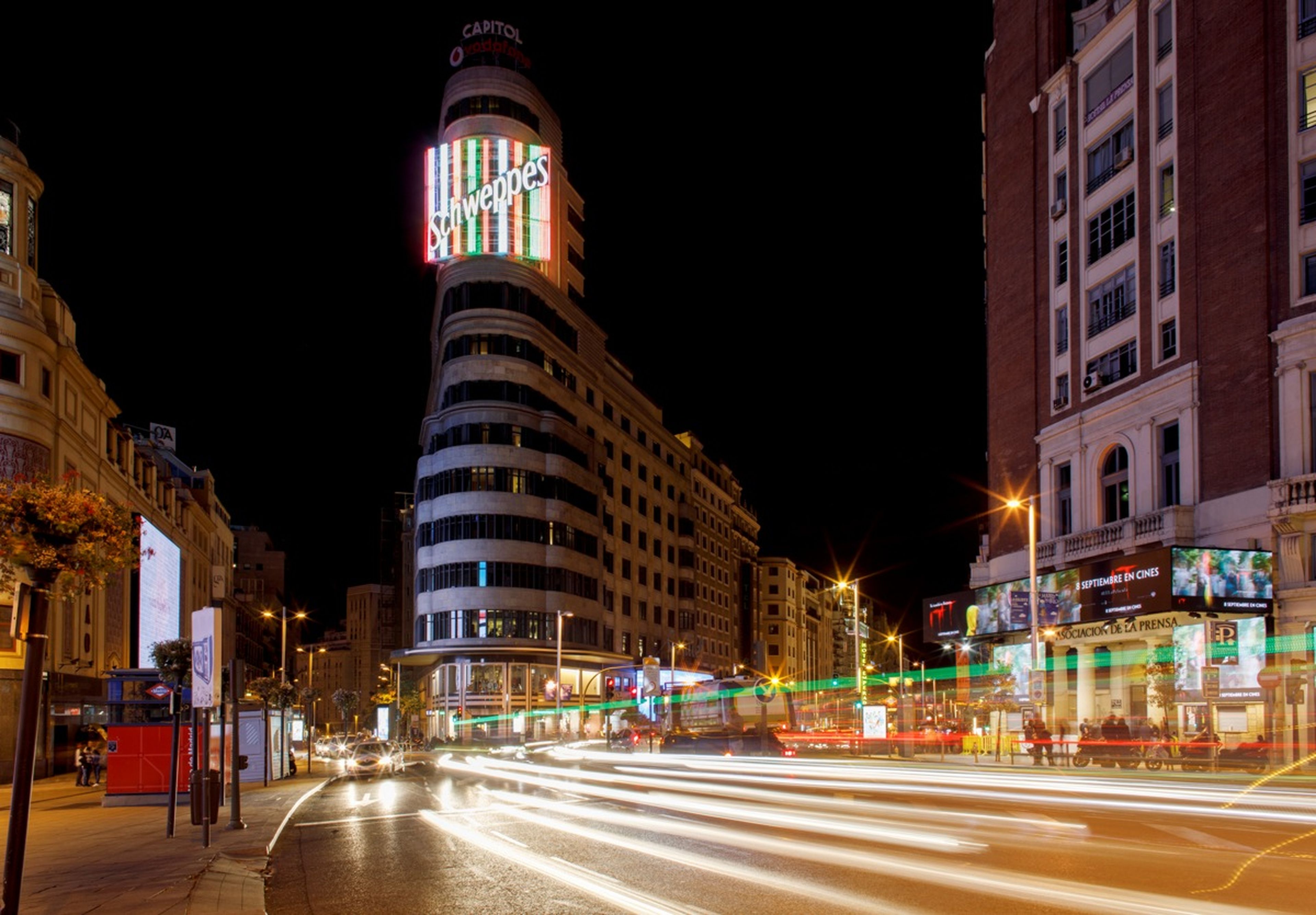 Madrid Gran Vía Luces
