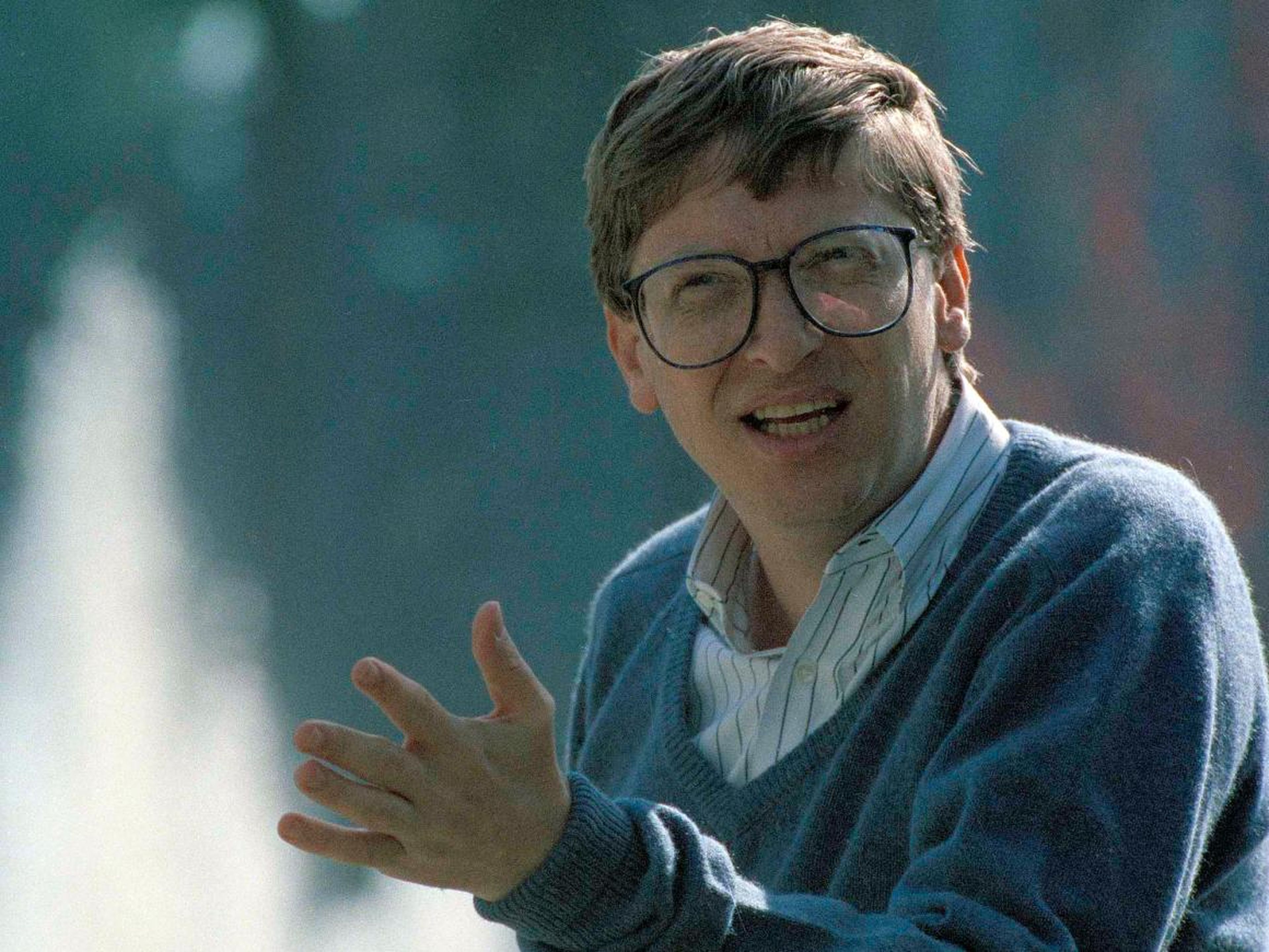El cofundador de Microsoft Bill Gates - 16 años