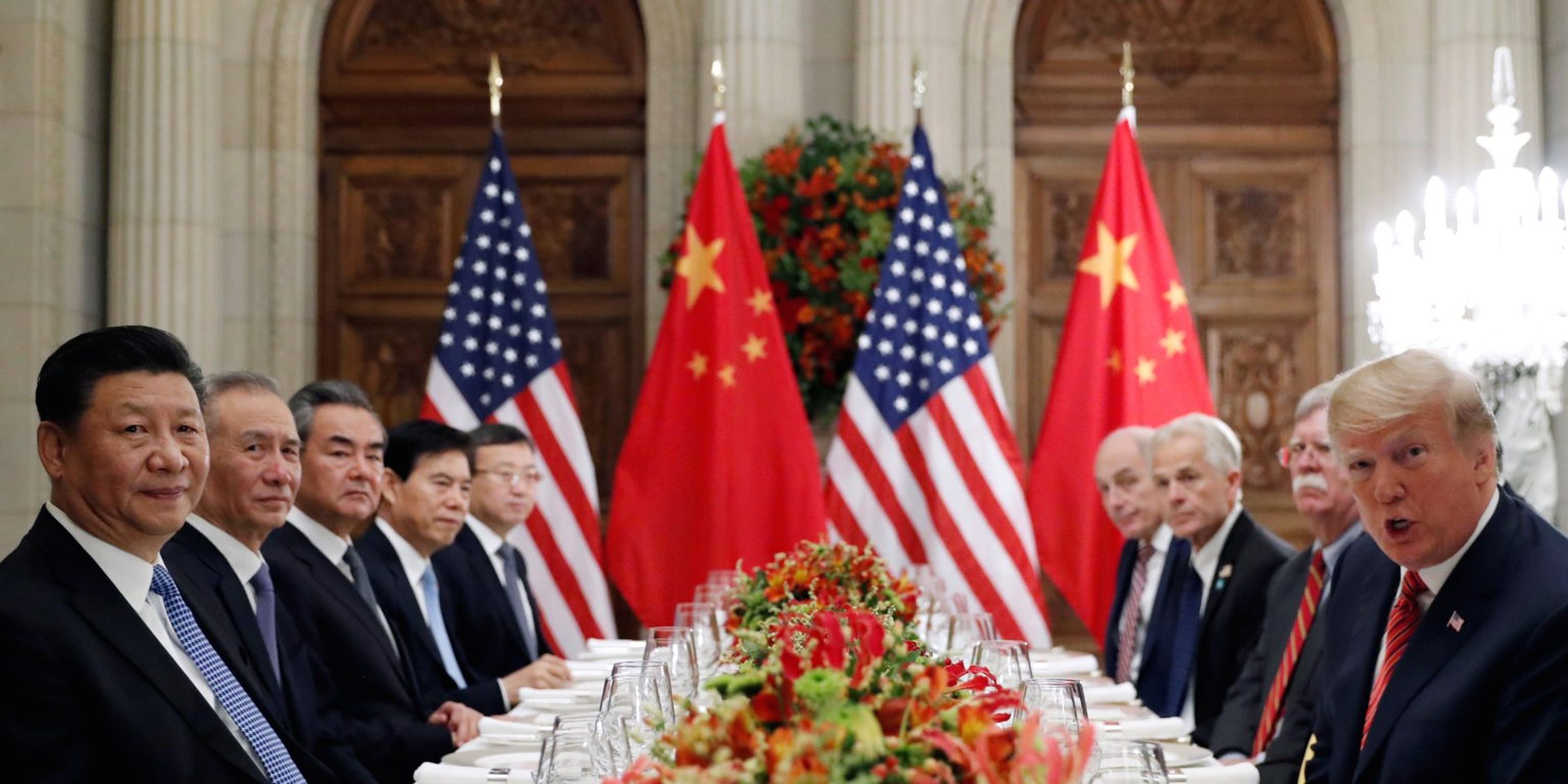 Negociadores de USA y China