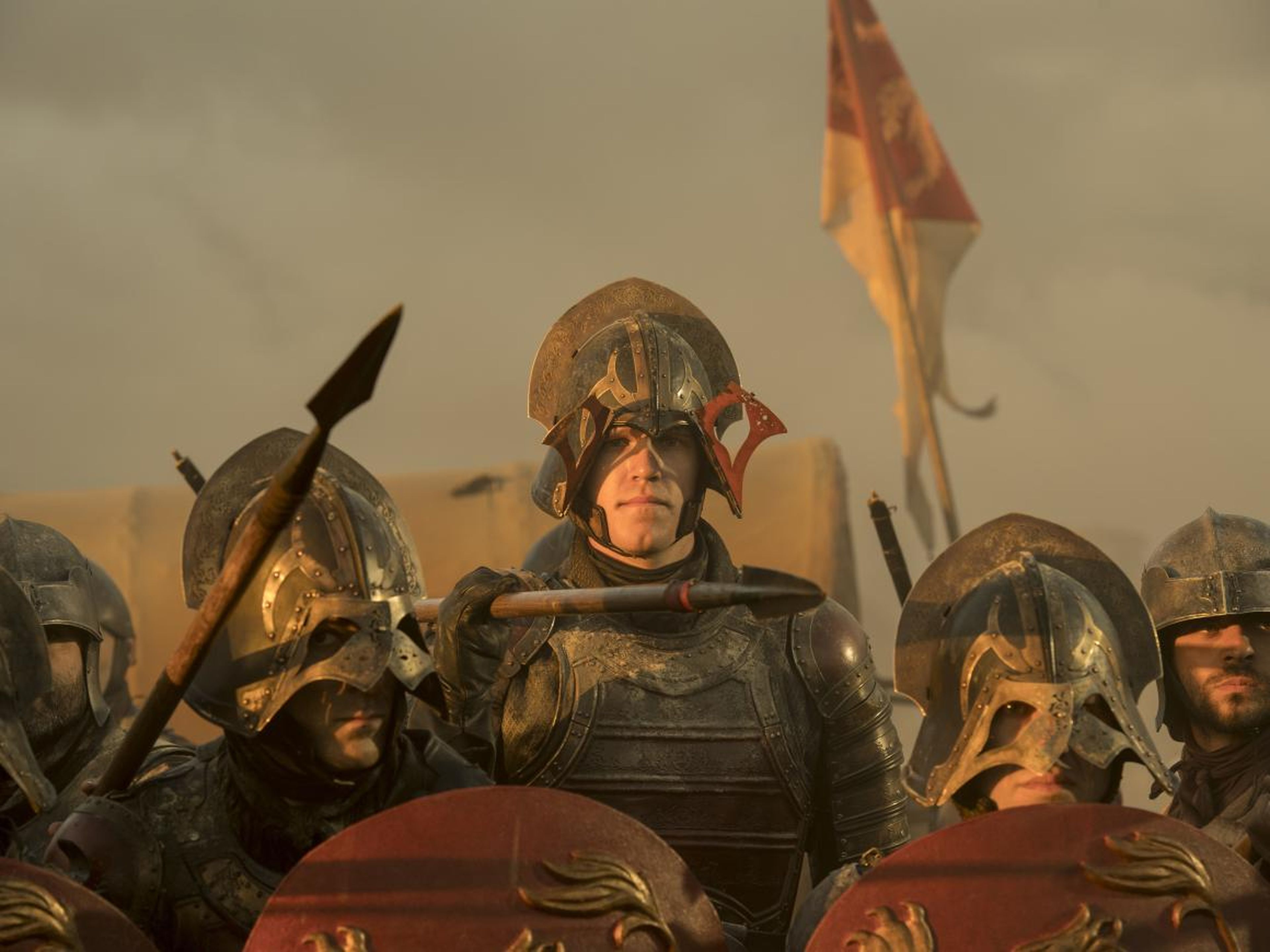 Noah Syndergaard como soldado de los Lannister.