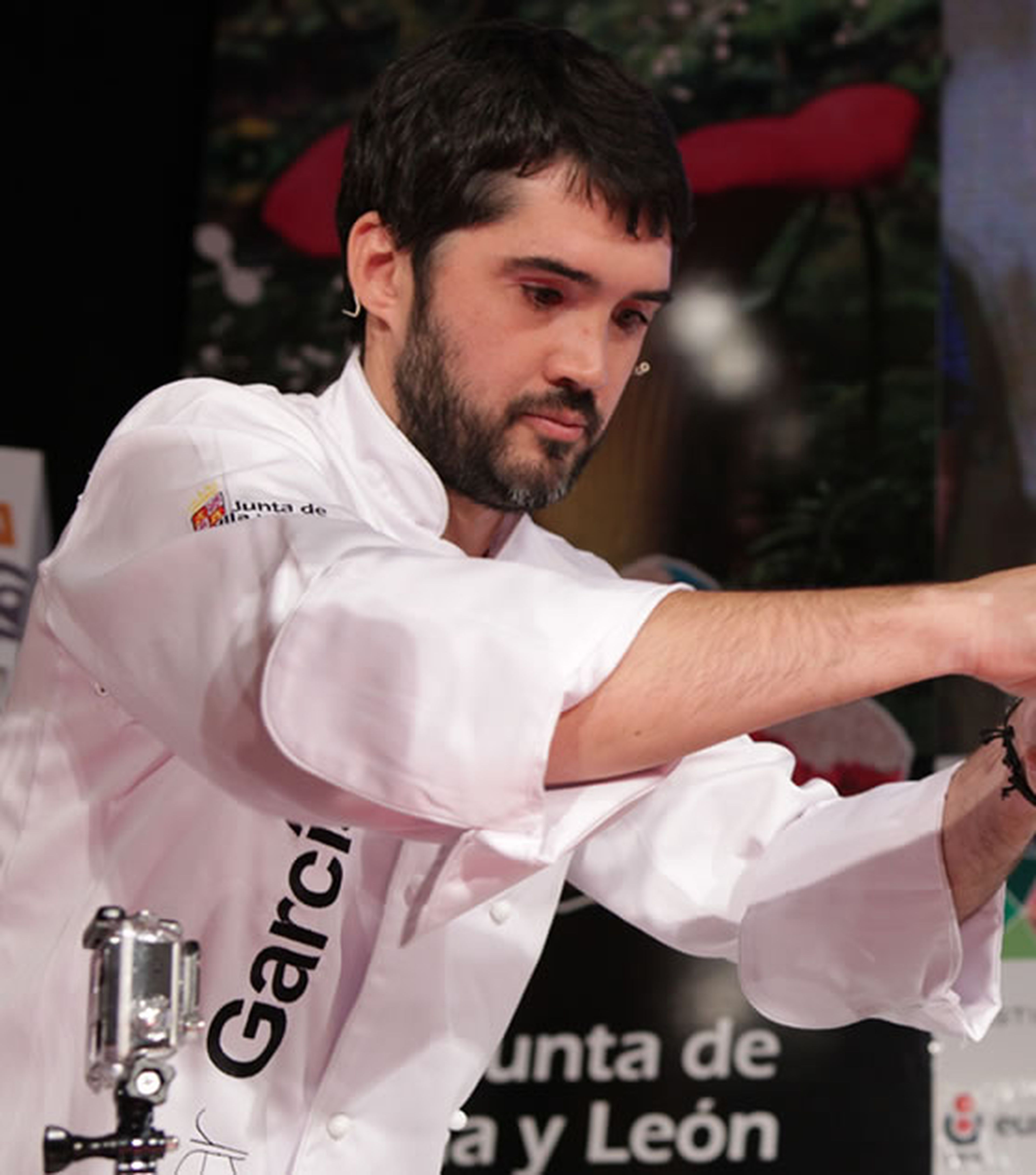 Óscar García, reconocido como mejor cocinero de Castilla y León en 2013 y dueño del restaurante Baluarte