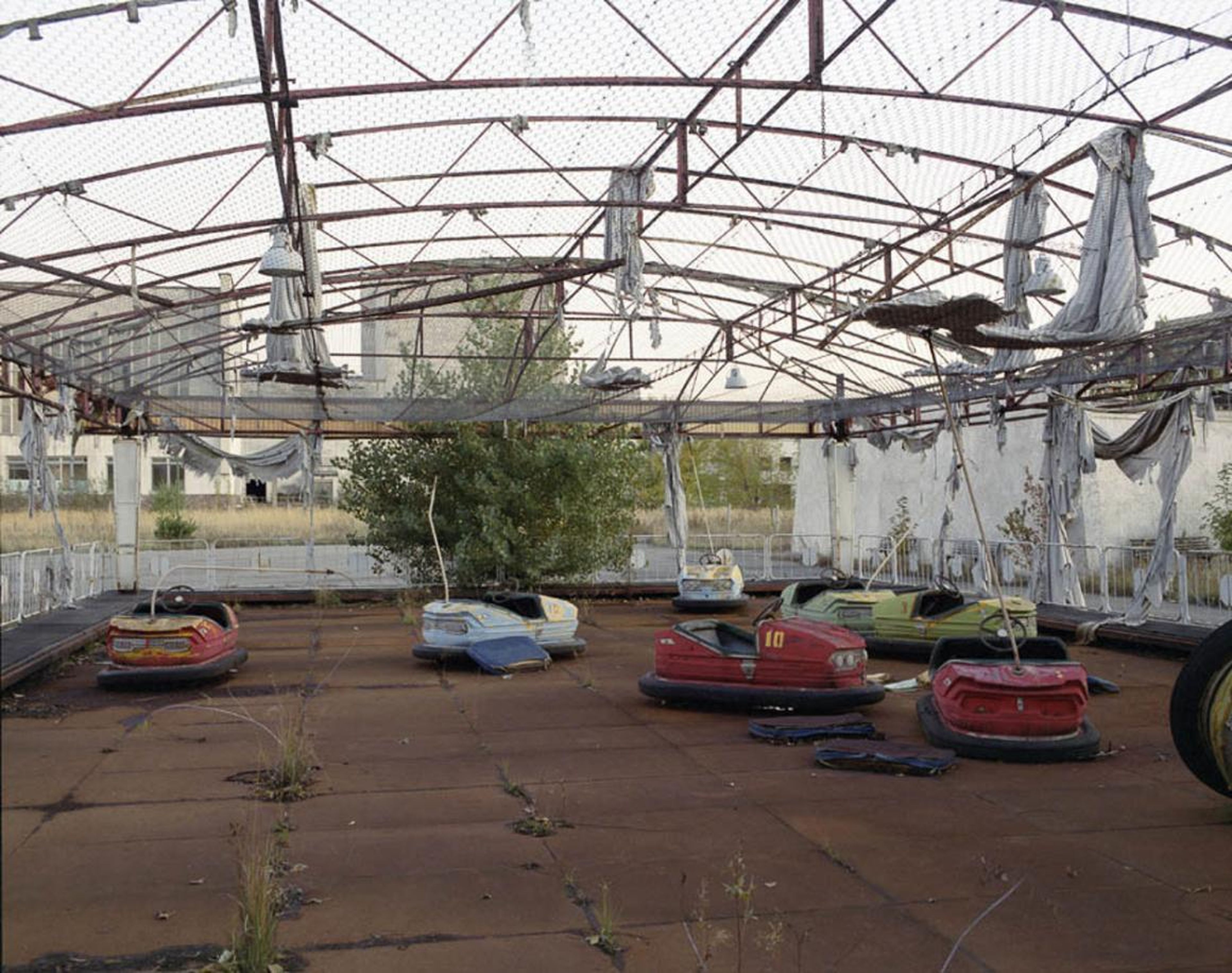 Coches de coche Pripyat, 1994.