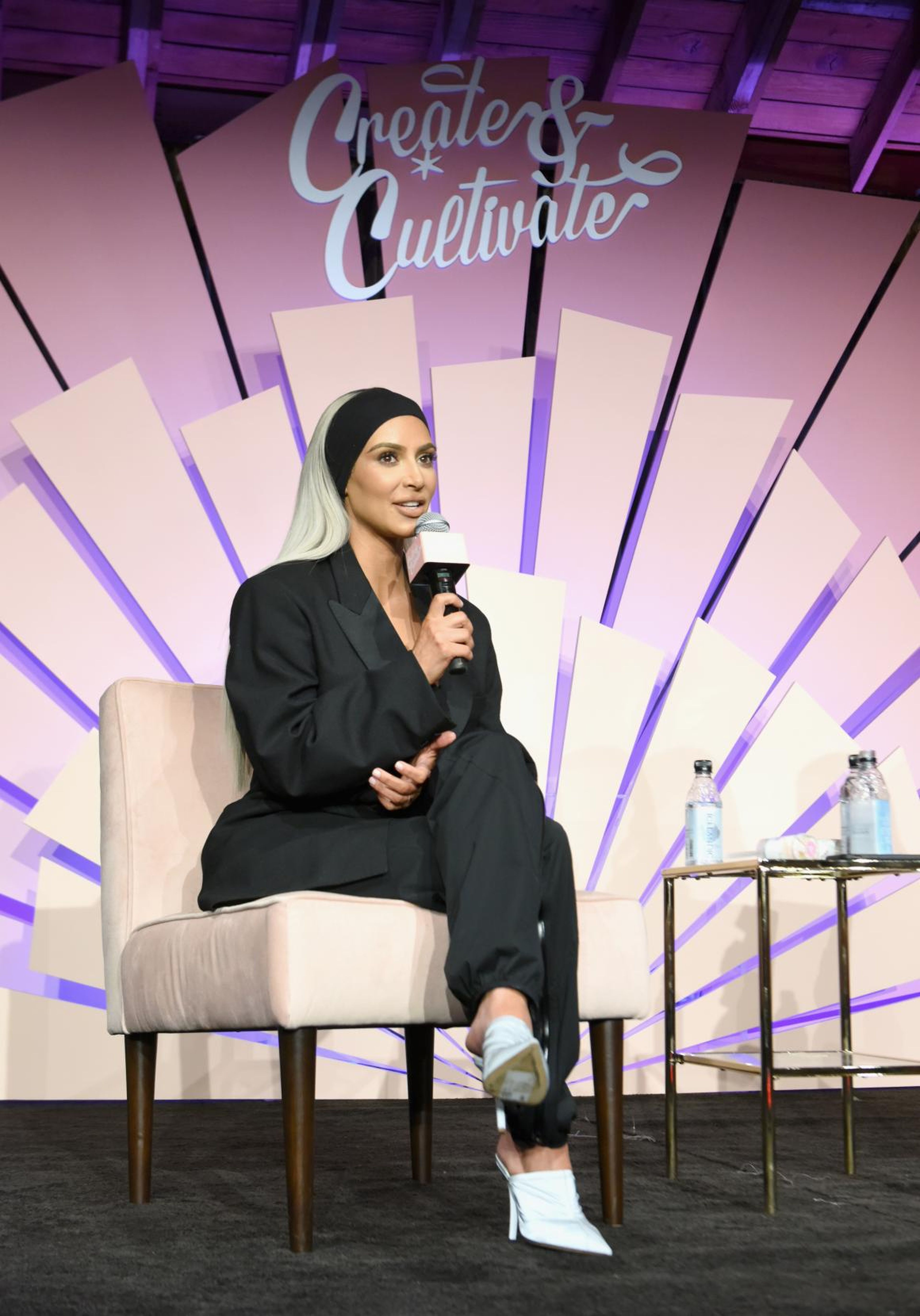 For the past few years, Kim has also been speaking at and even headlining conferences like Glamour's Women of the Year Summit, Create & Cultivate, the #BlogHer16 Conference, Re/Code, and more.
