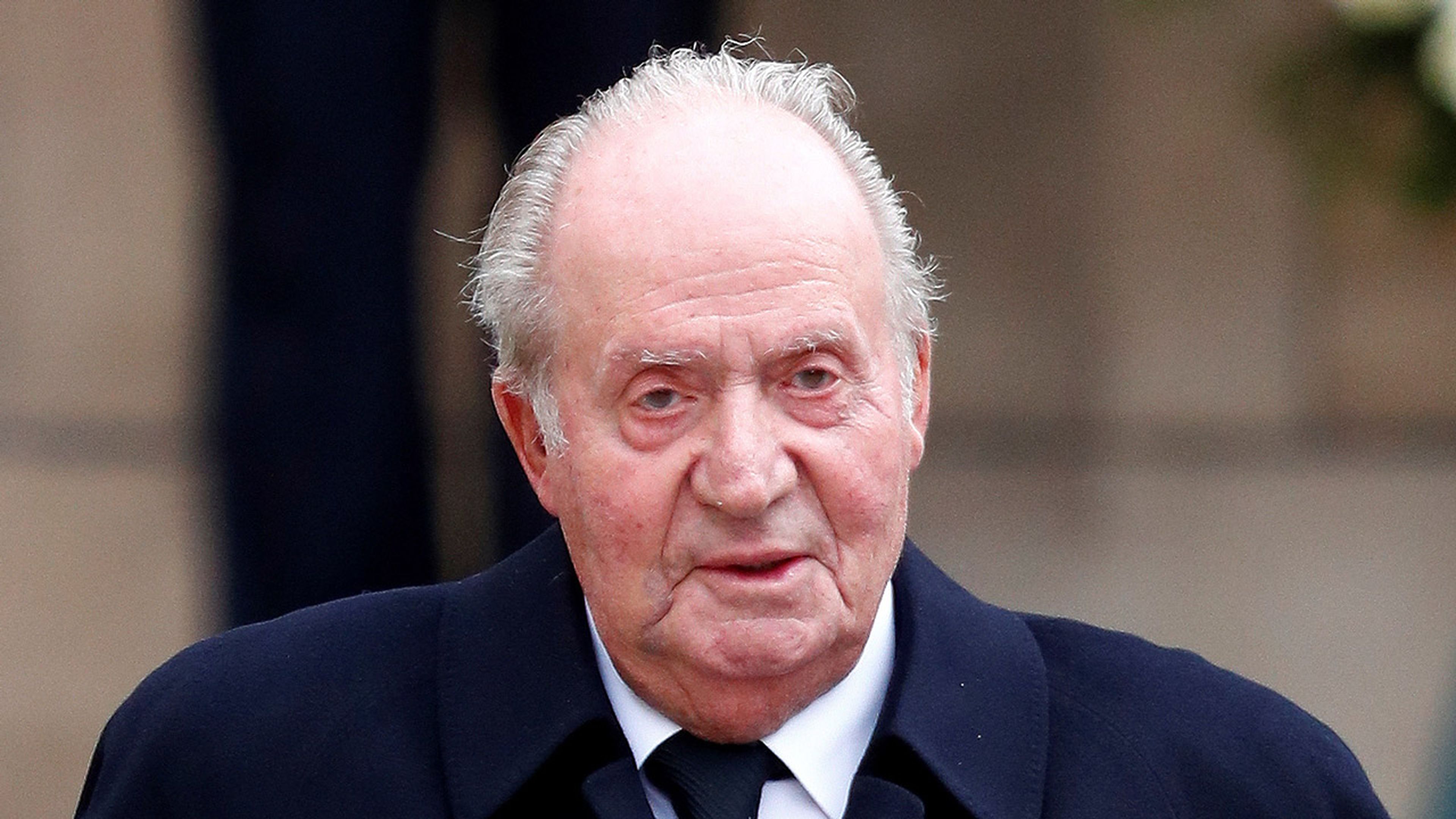 El rey Juan Carlos, en el funeral del Gran Duque de Luxemburgo.