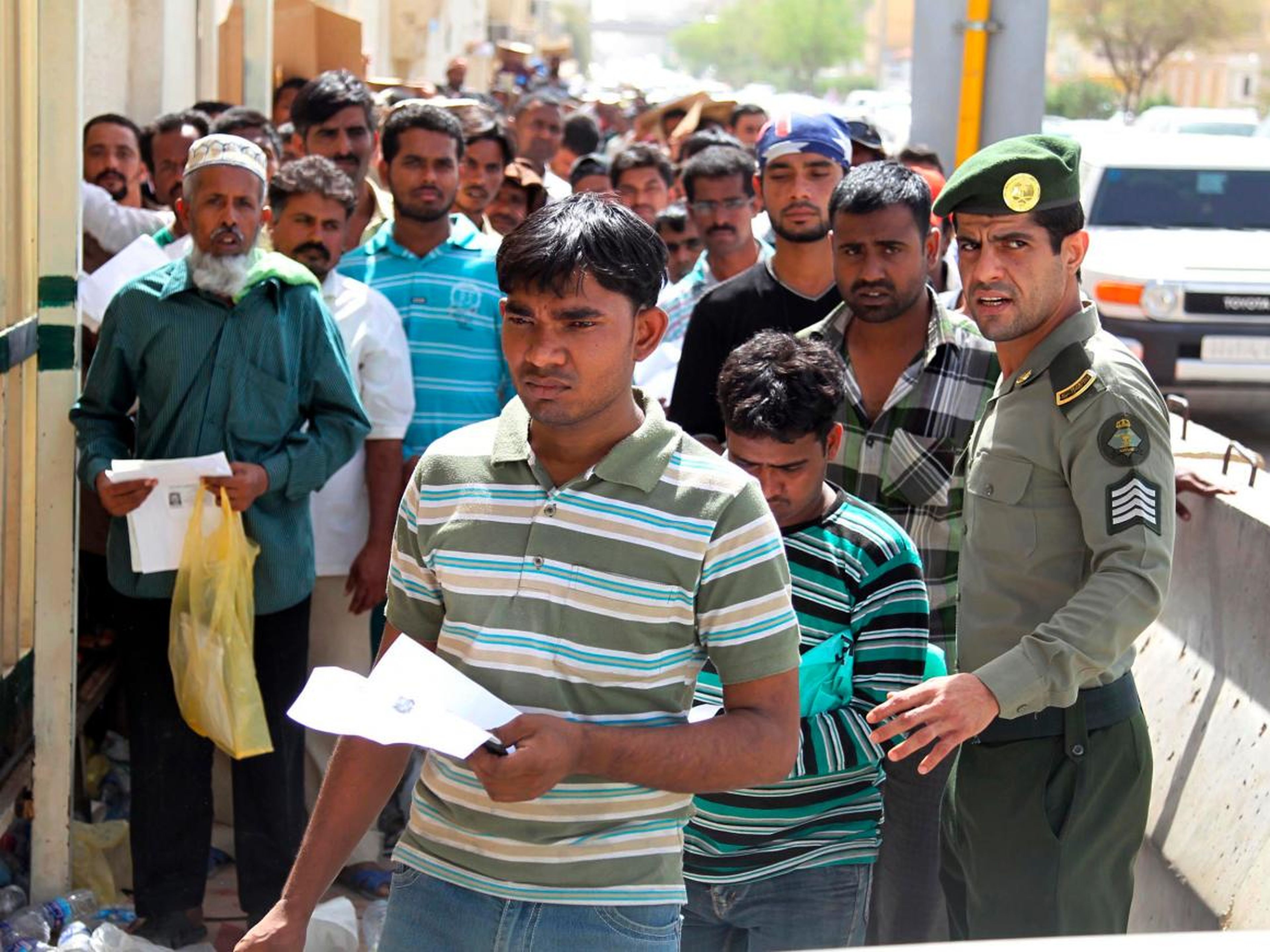 Saudi Arabia is dealing with severe unemployment.