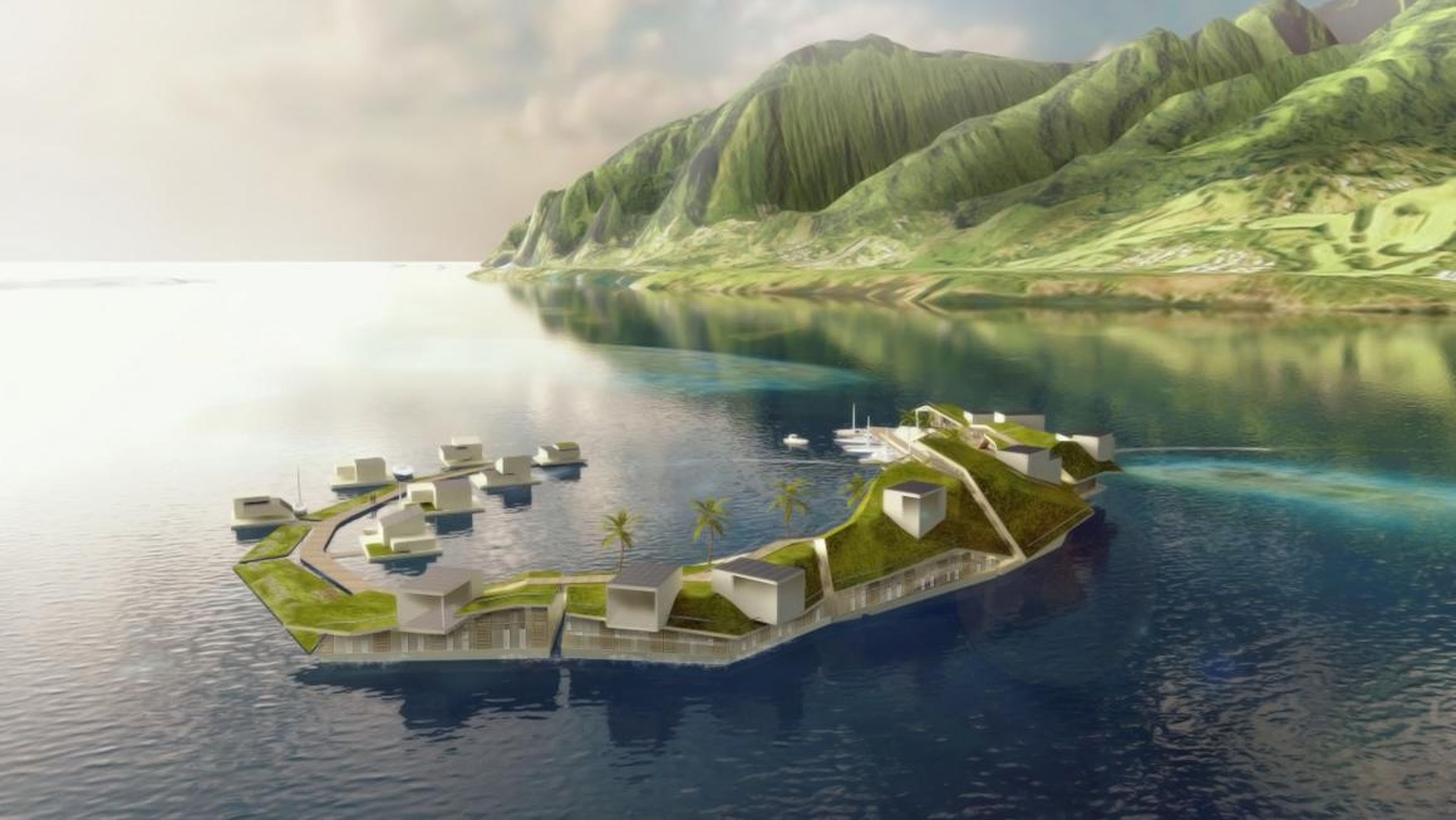 The Seasteading Institute aims to build self-sufficient floating cities.
