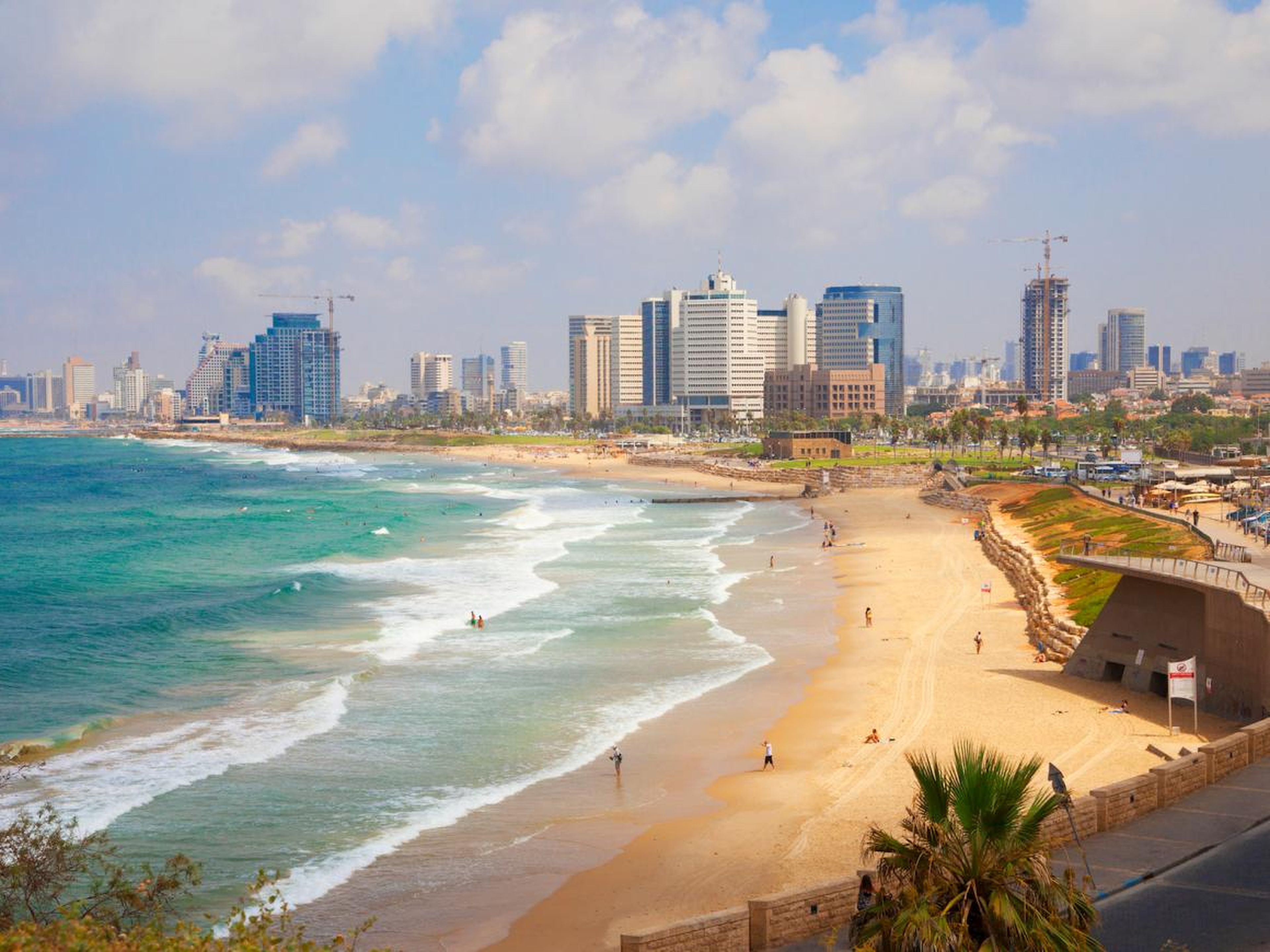 T12. Israel, and Tel Aviv in particular, has become a hotspot for tech startups and luxury real estate.