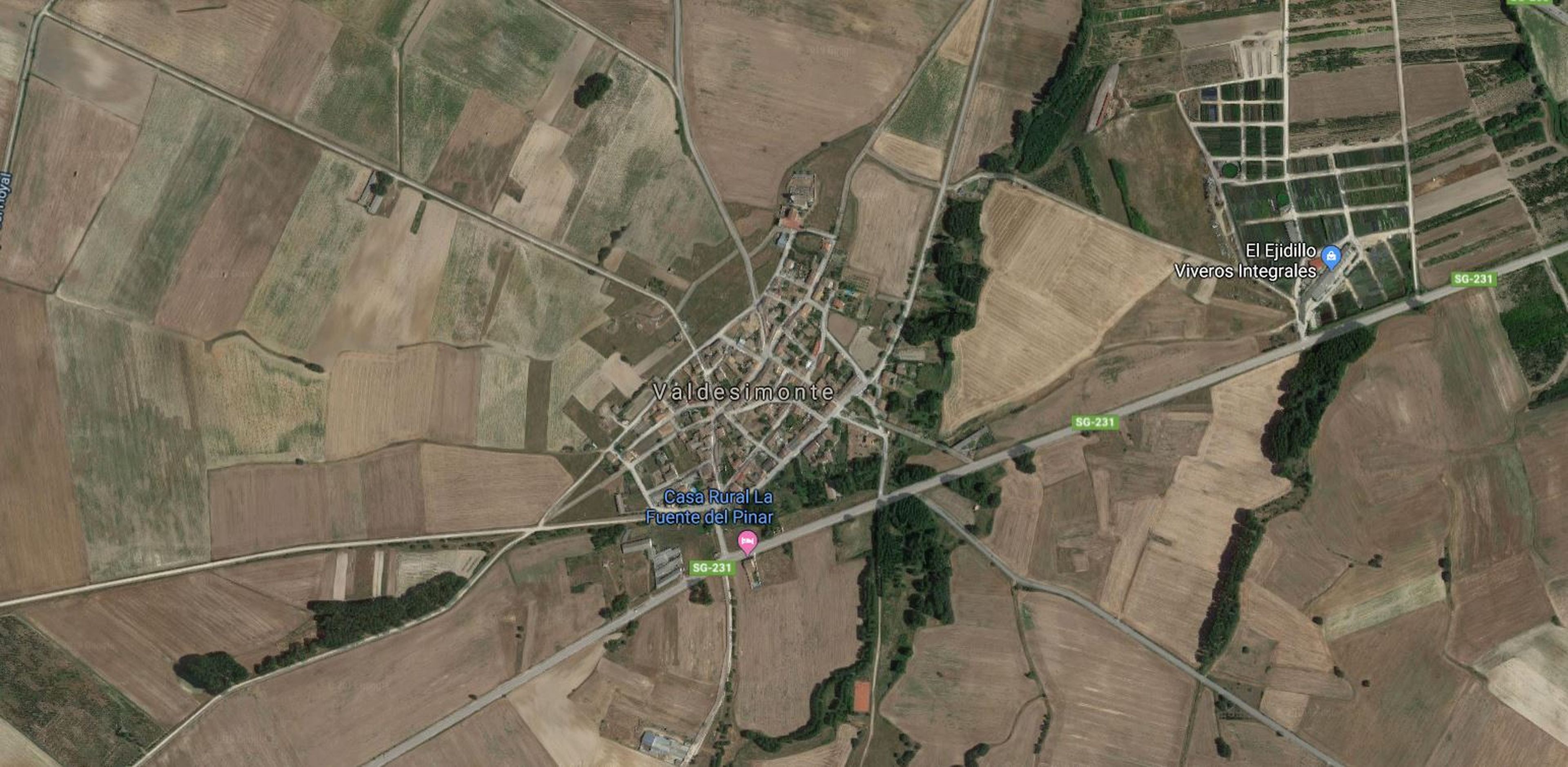 Valdesimonte, Segovia, en Google Maps