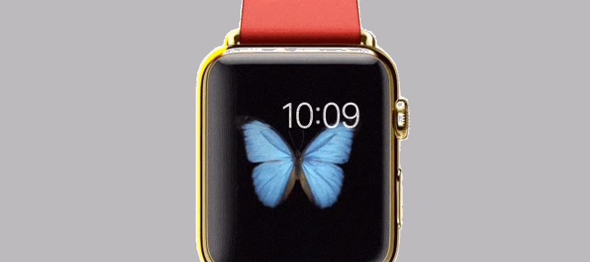Why it looks like the screen on your Apple Watch has no borders: