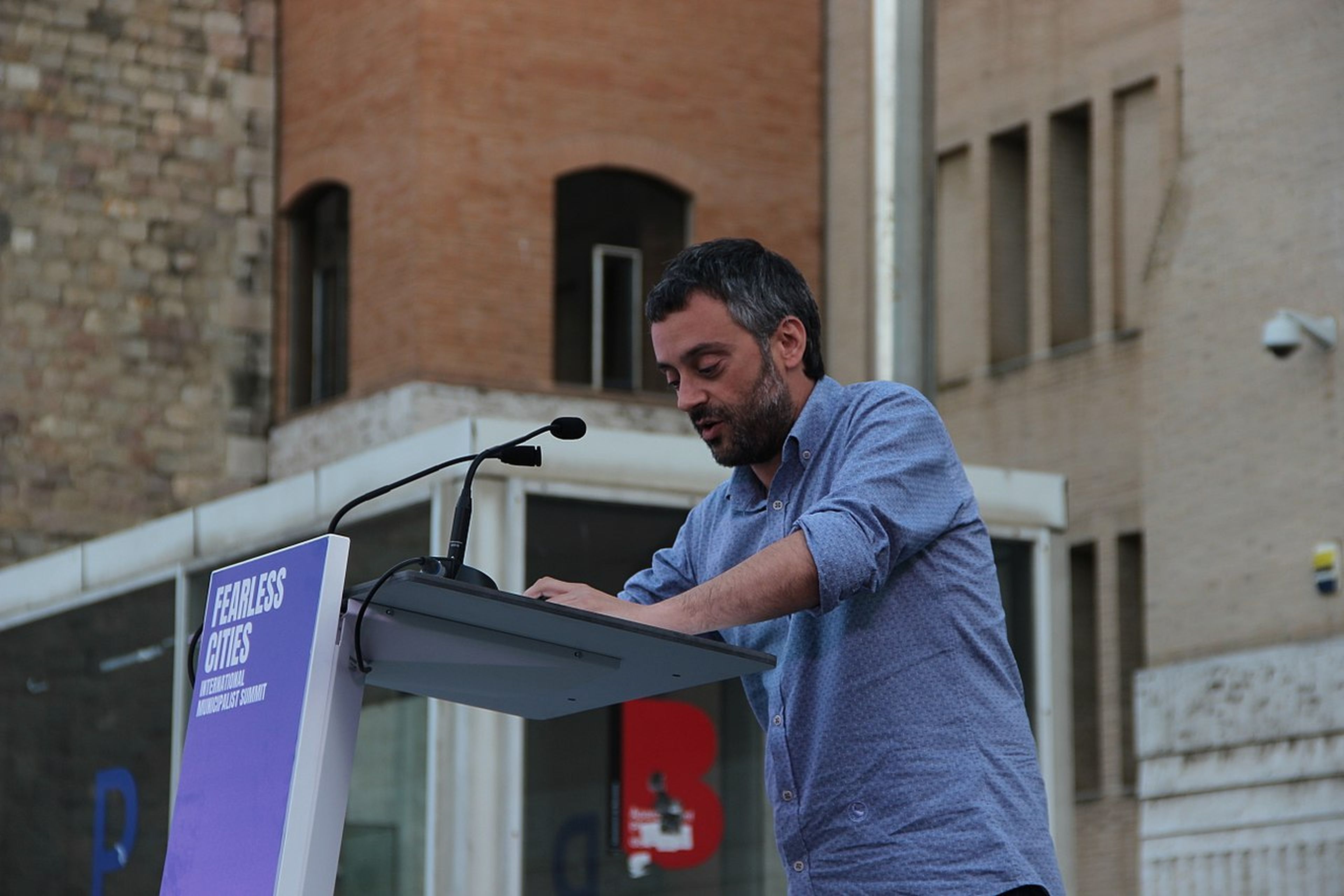 Xulio Ferreiro, candidato de la Marea Atlántica a la alcaldía de A Coruña