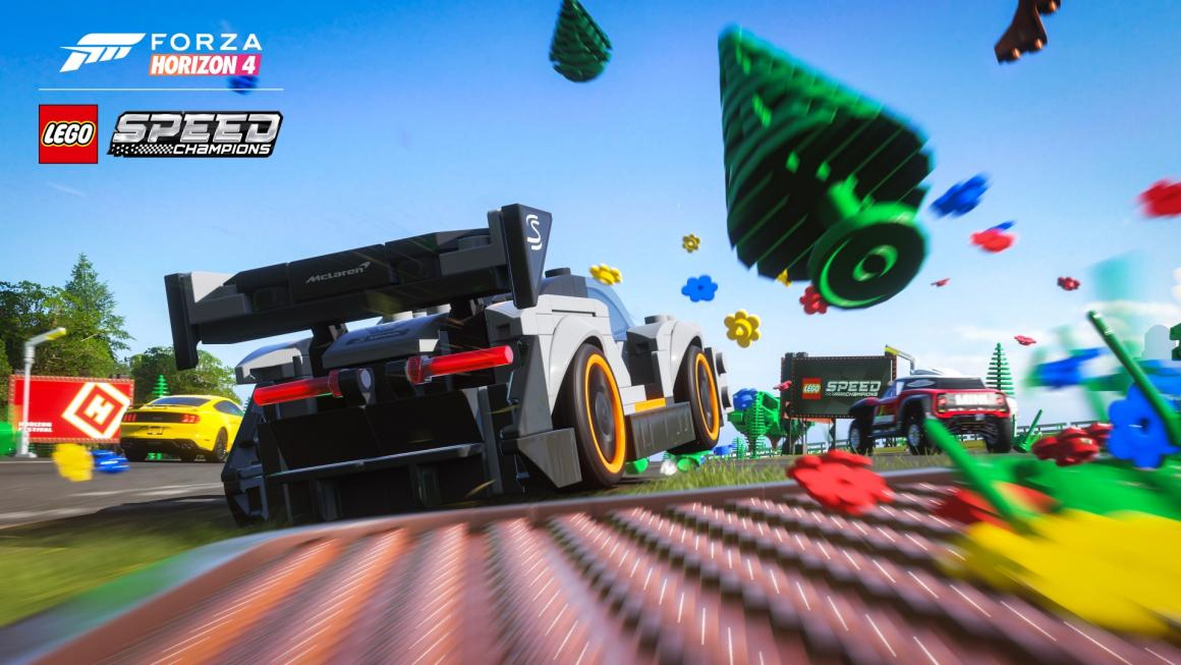 Instead of a new "Forza" game this year, Microsoft unveiled a Lego-themed addition to last year's "Forza Horizon 4."