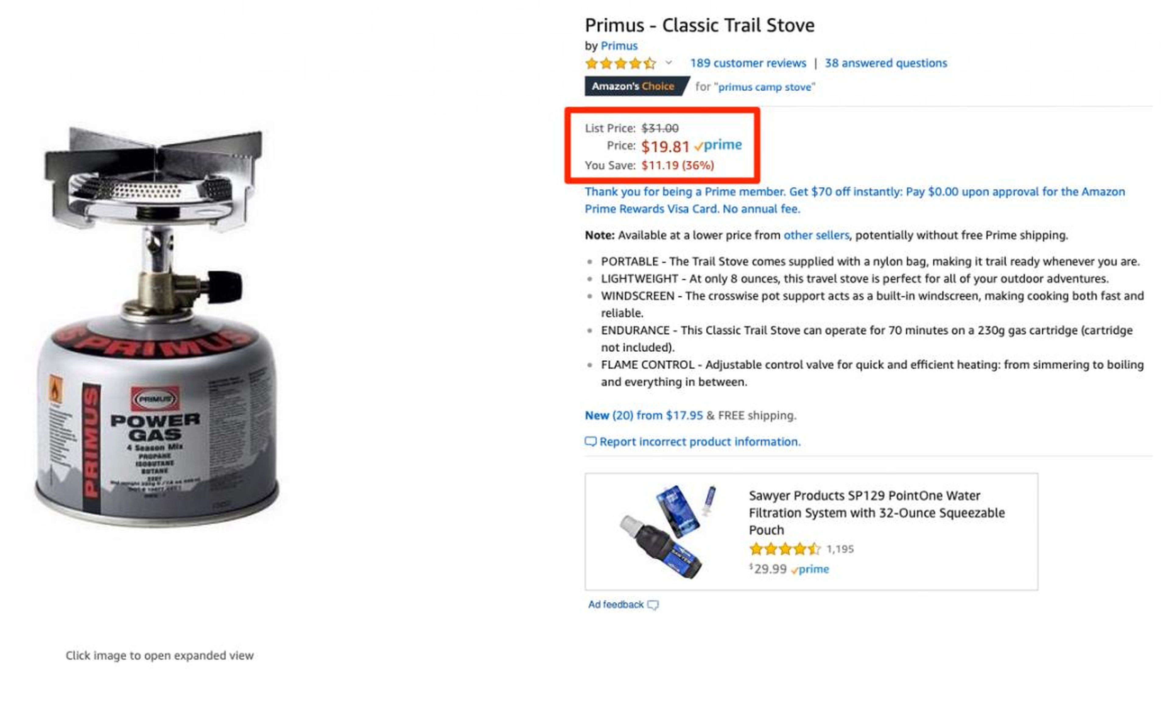 Amazon prices fluctuate often, which can create odd prices (that may save you money).