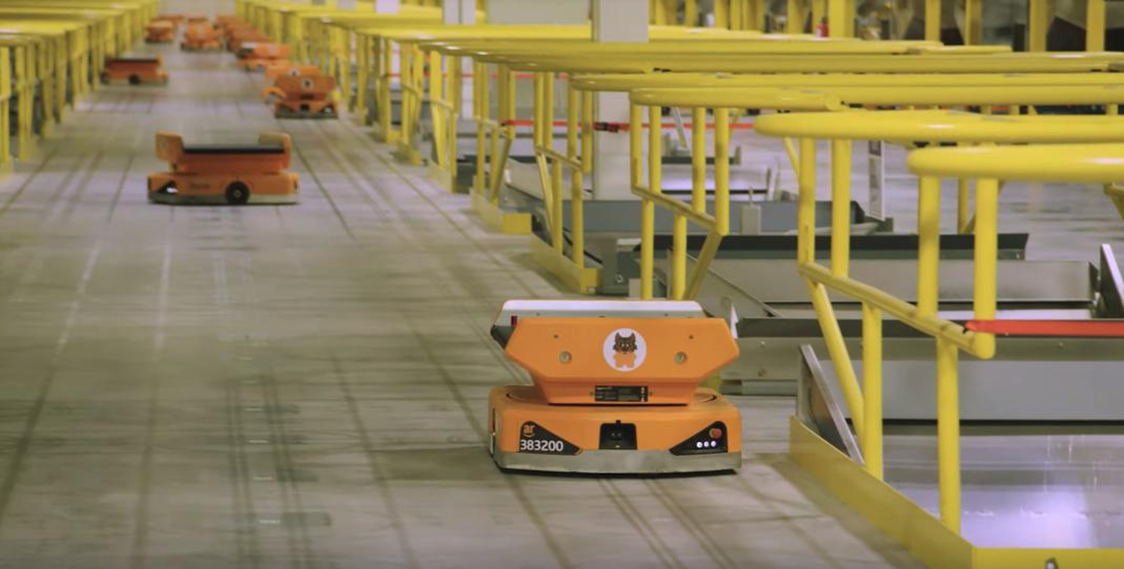Amazon's new Pegasus robots have cut down on missorted packages by 50%.