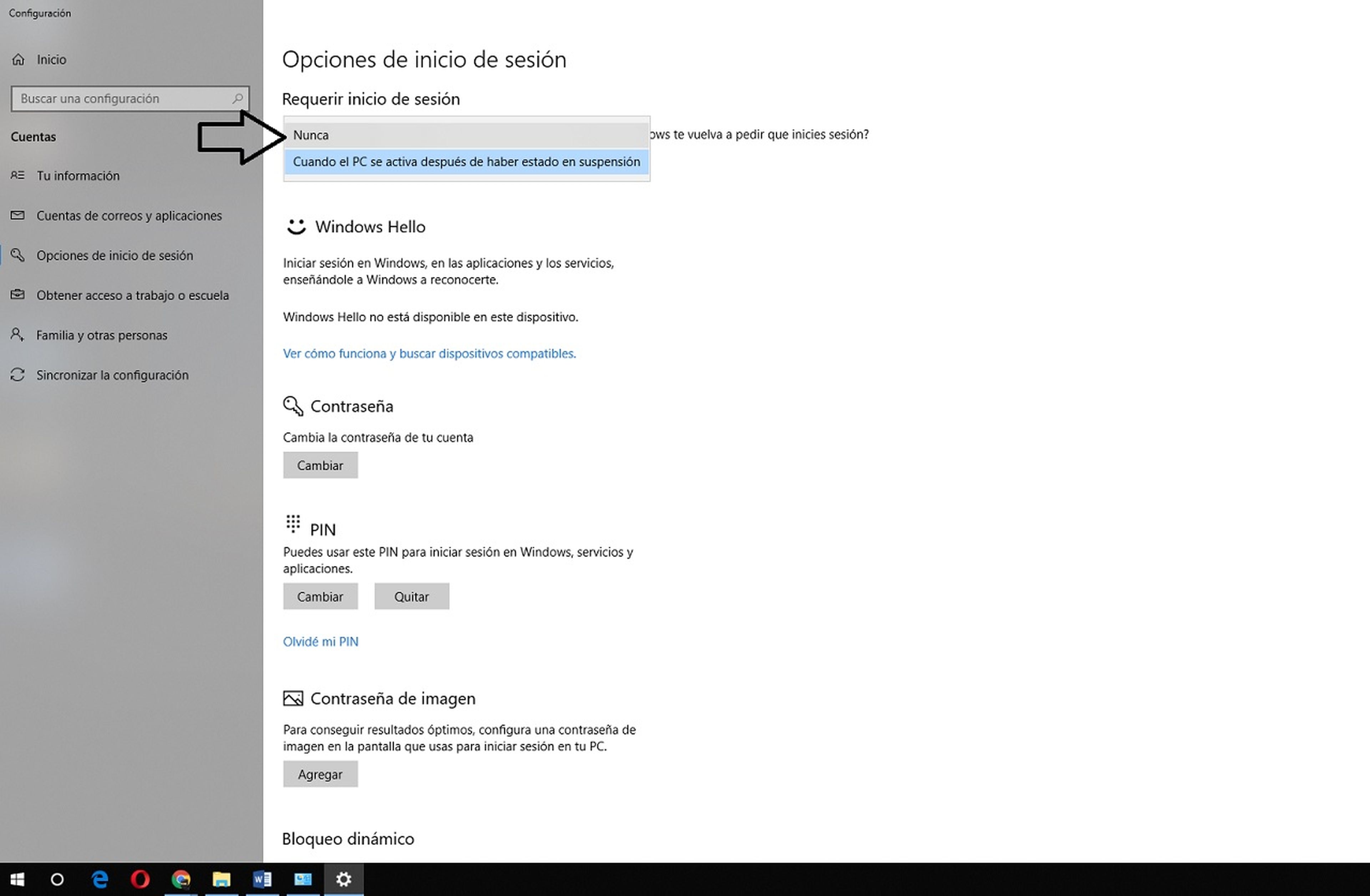 Evita que Windows 10 te pida la clave de inicio