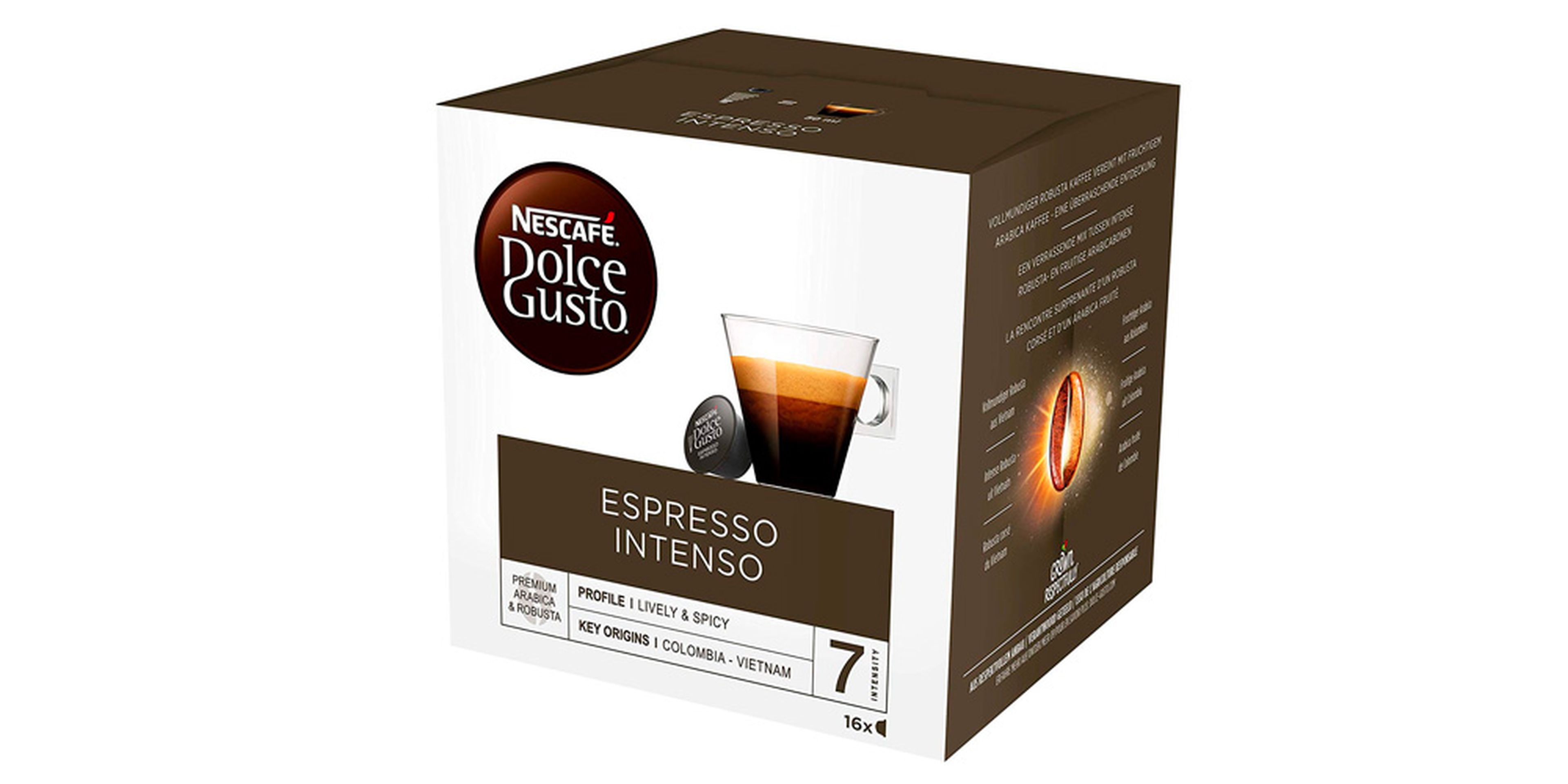 Espresso Intenso de Dolce Gusto de 48 cápsulas