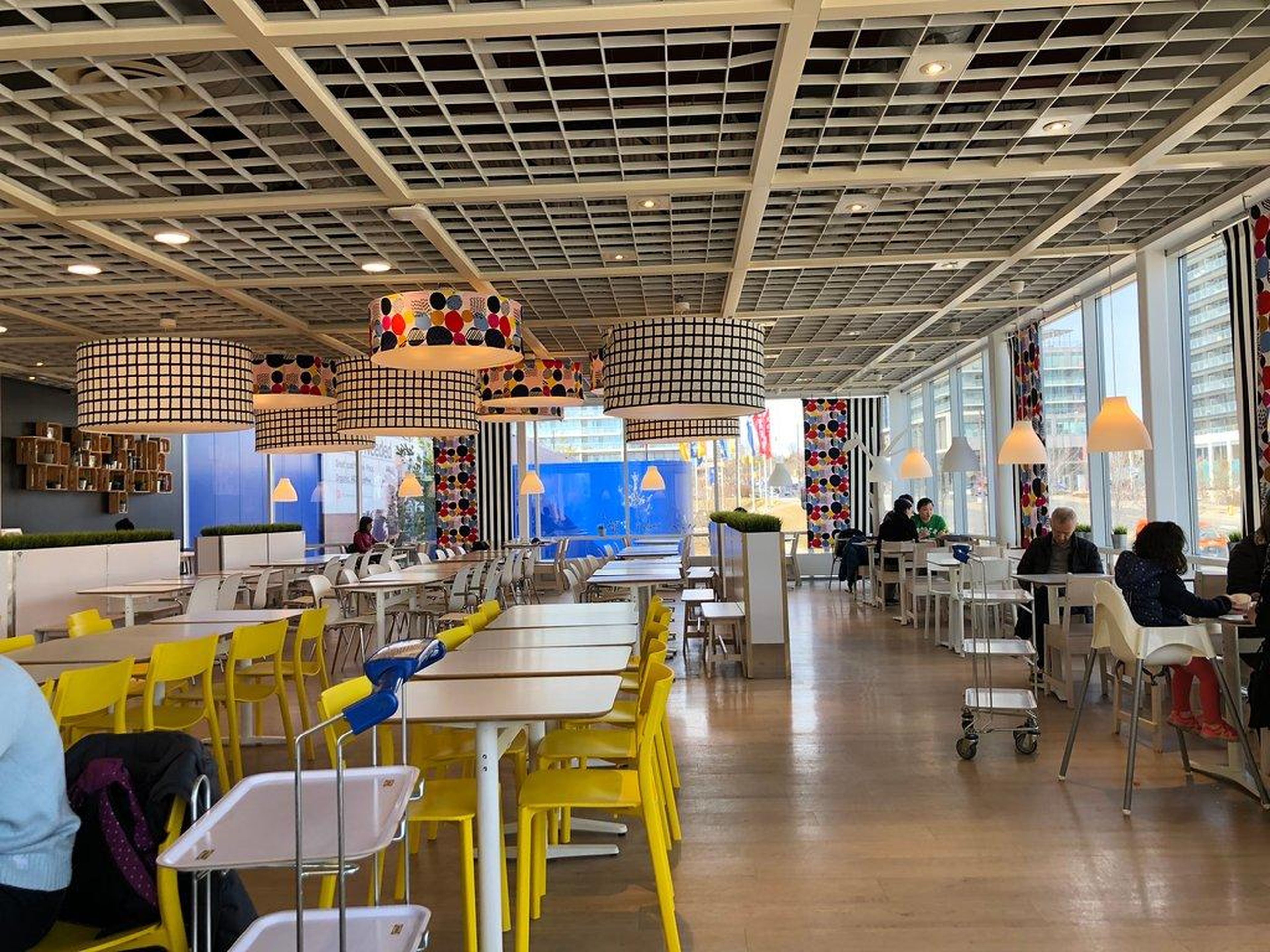 An IKEA food court in Ontario.