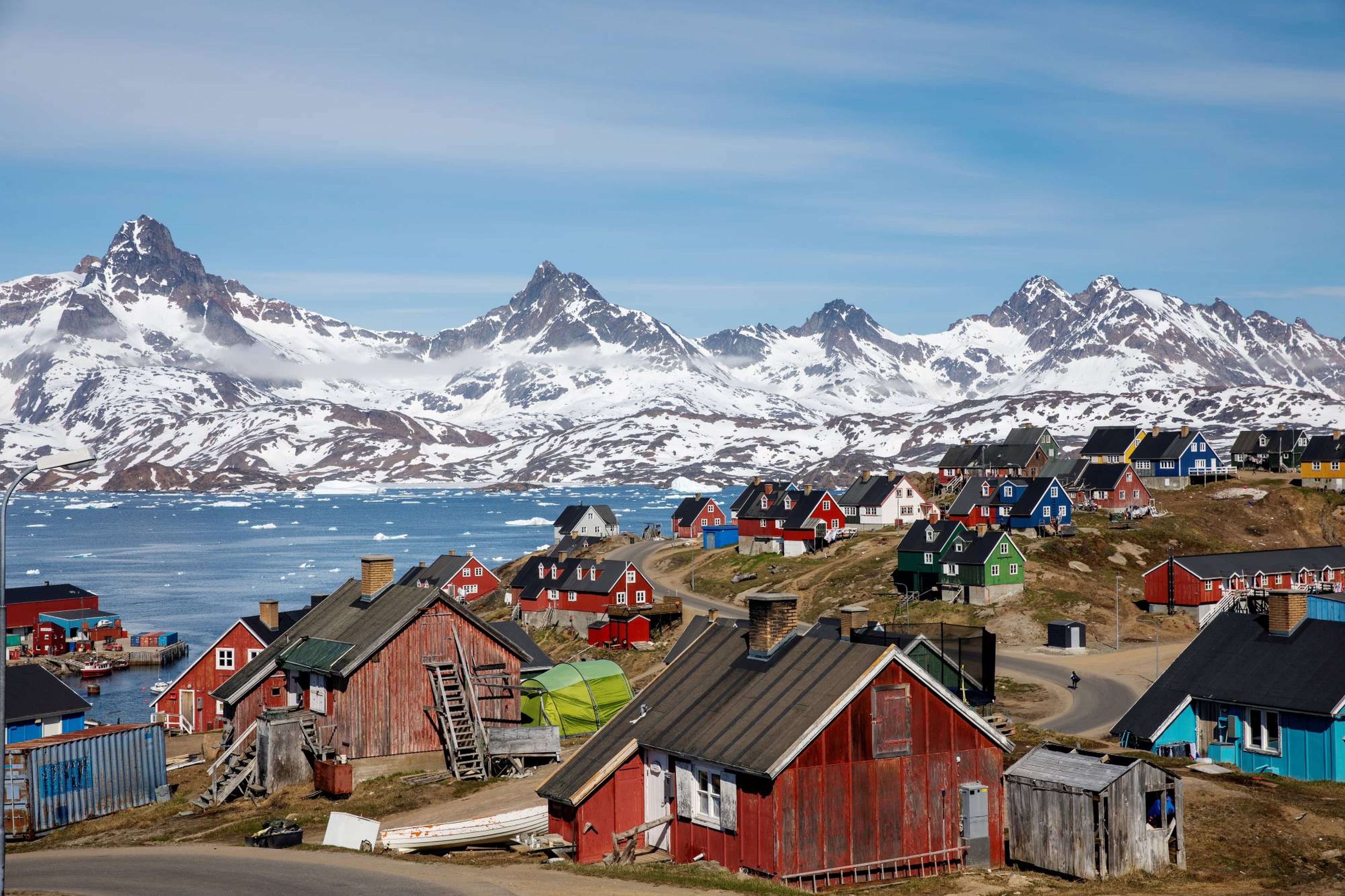 Habitantes de Groenlandia