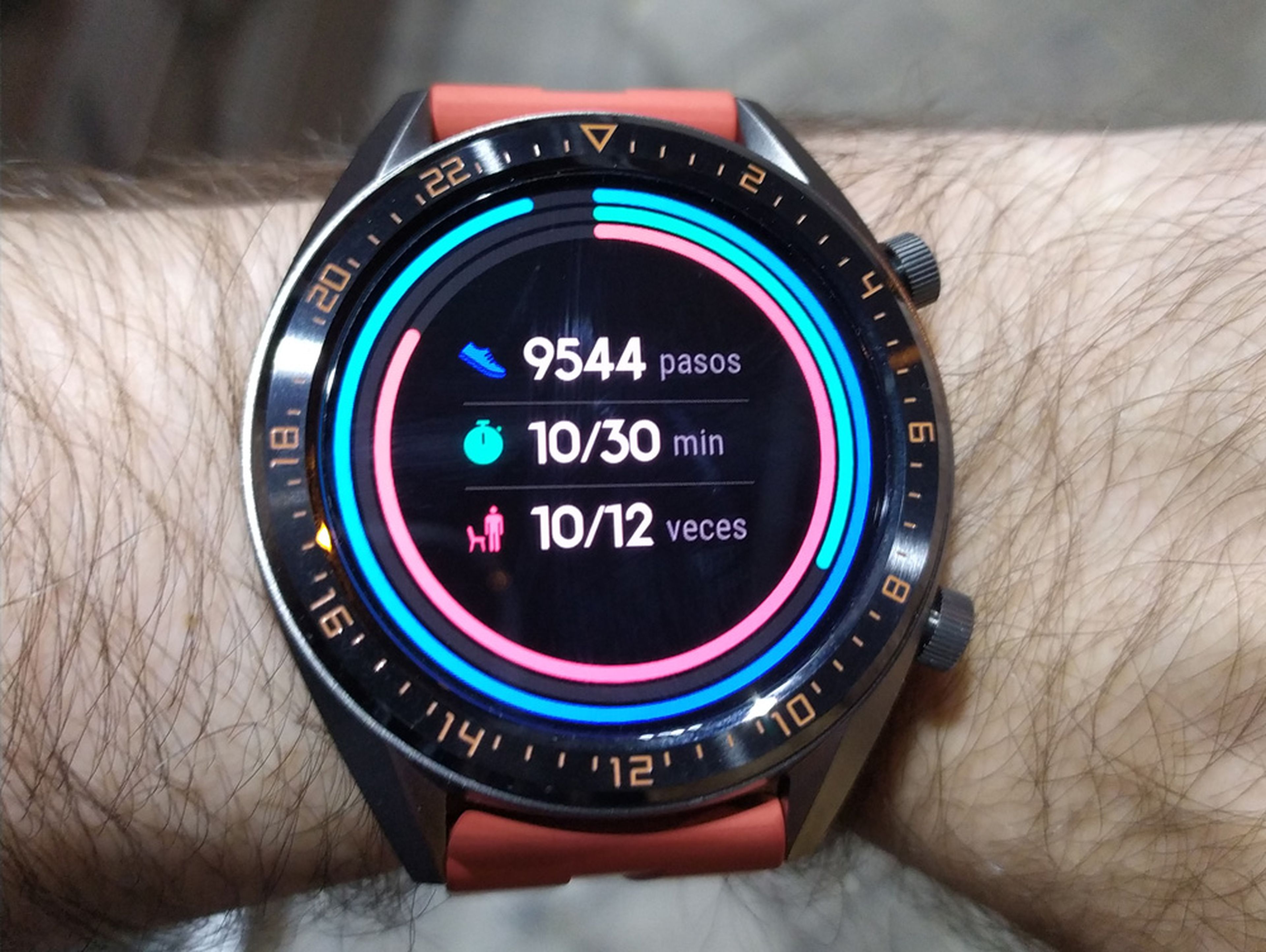 Huawei Watch GT-2F8 uso de noche