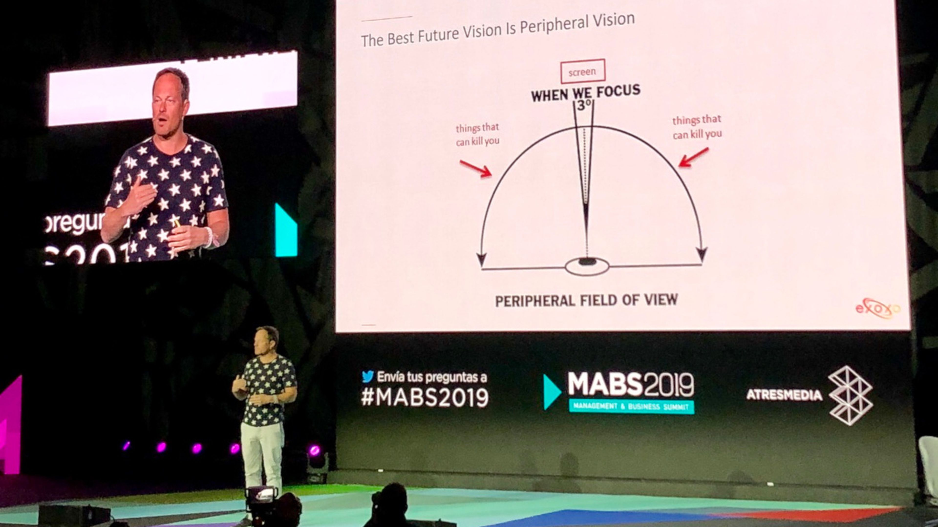 El emprendedor, autor y conferenciante Yuri van Geest, en el MABS 2019.